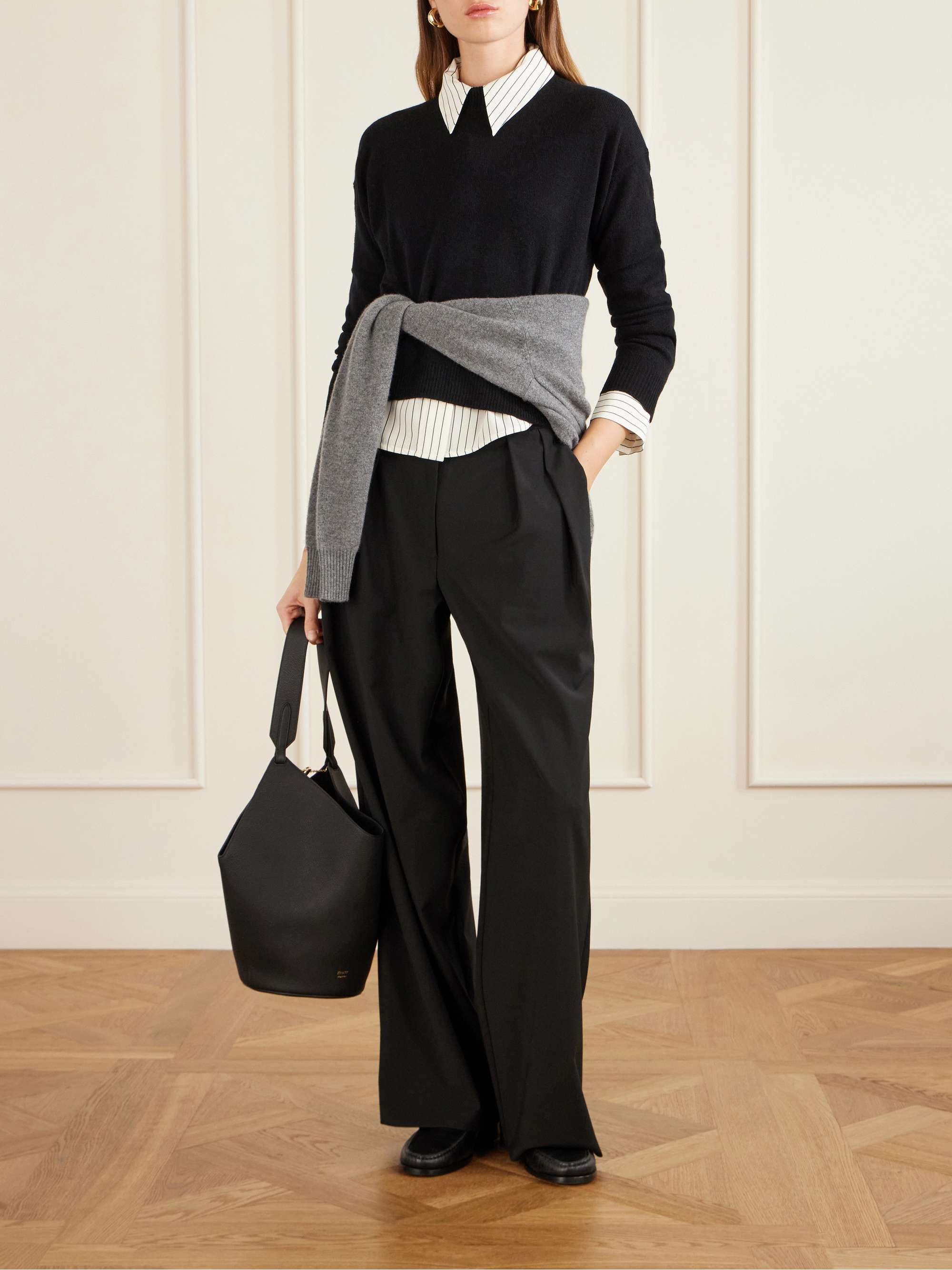 + NET SUSTAIN Wool and cashmere-blend sweater view