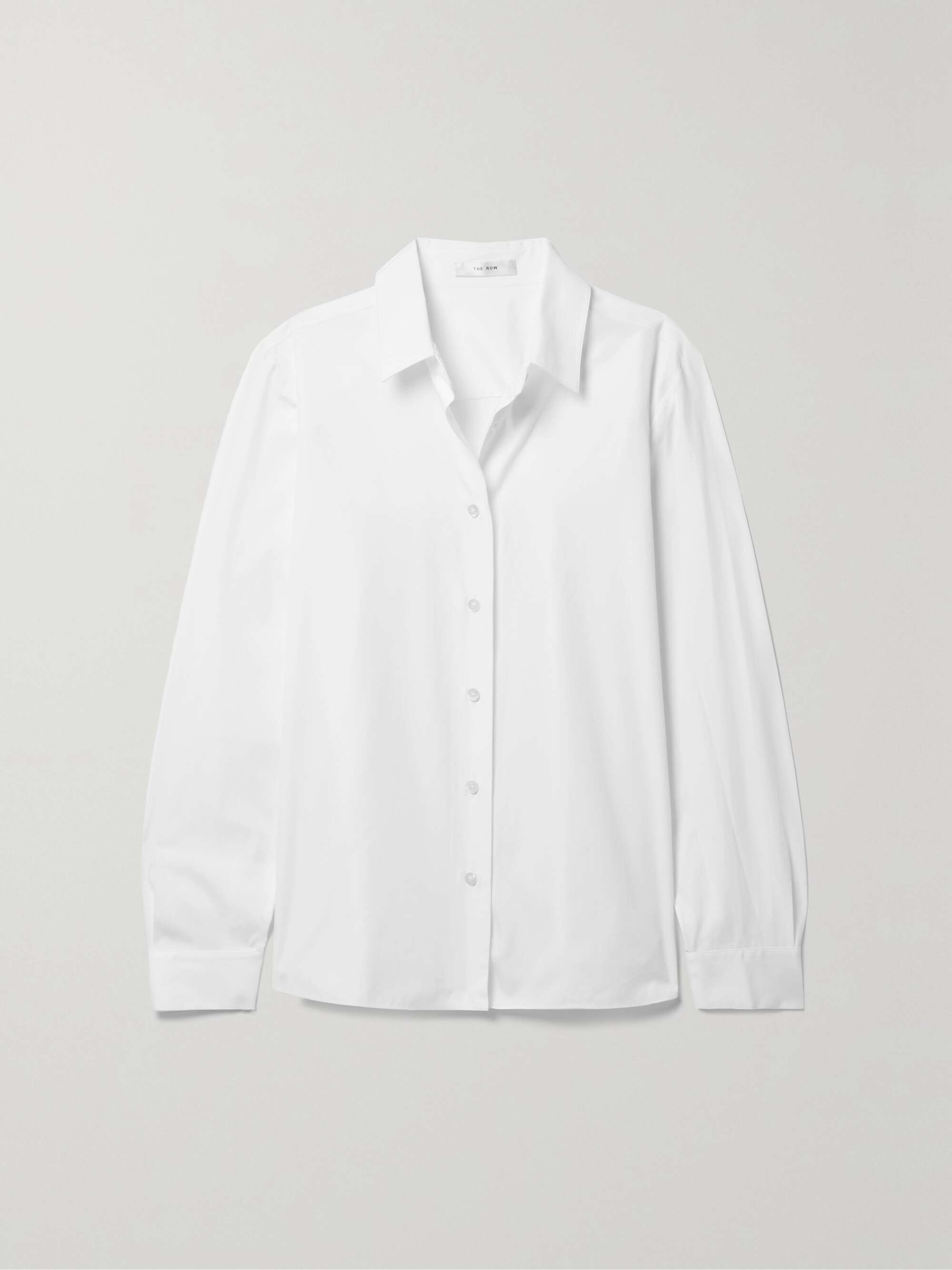 Sadie cotton-poplin shirt view