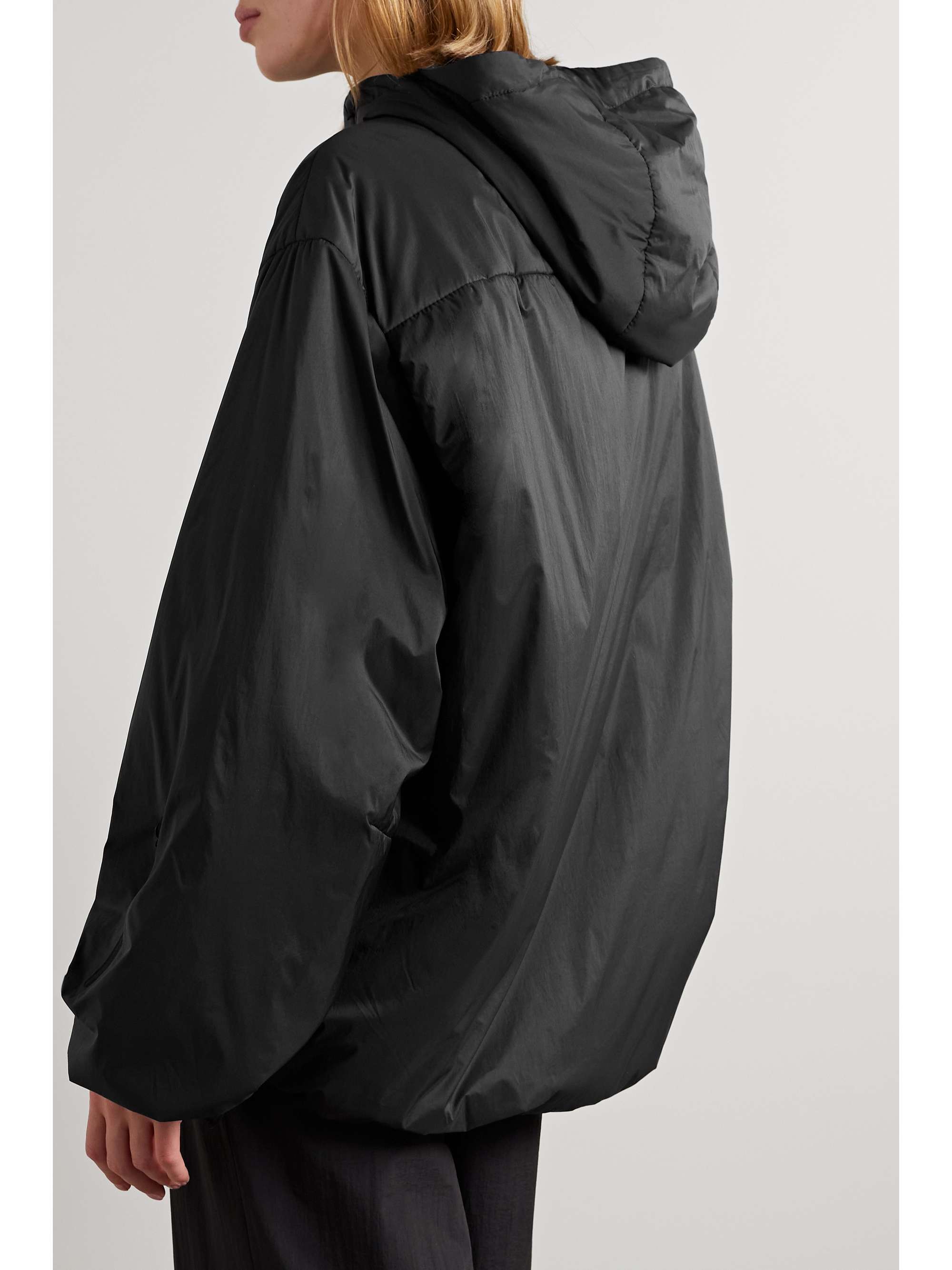 Althena hooded padded shell jacket view