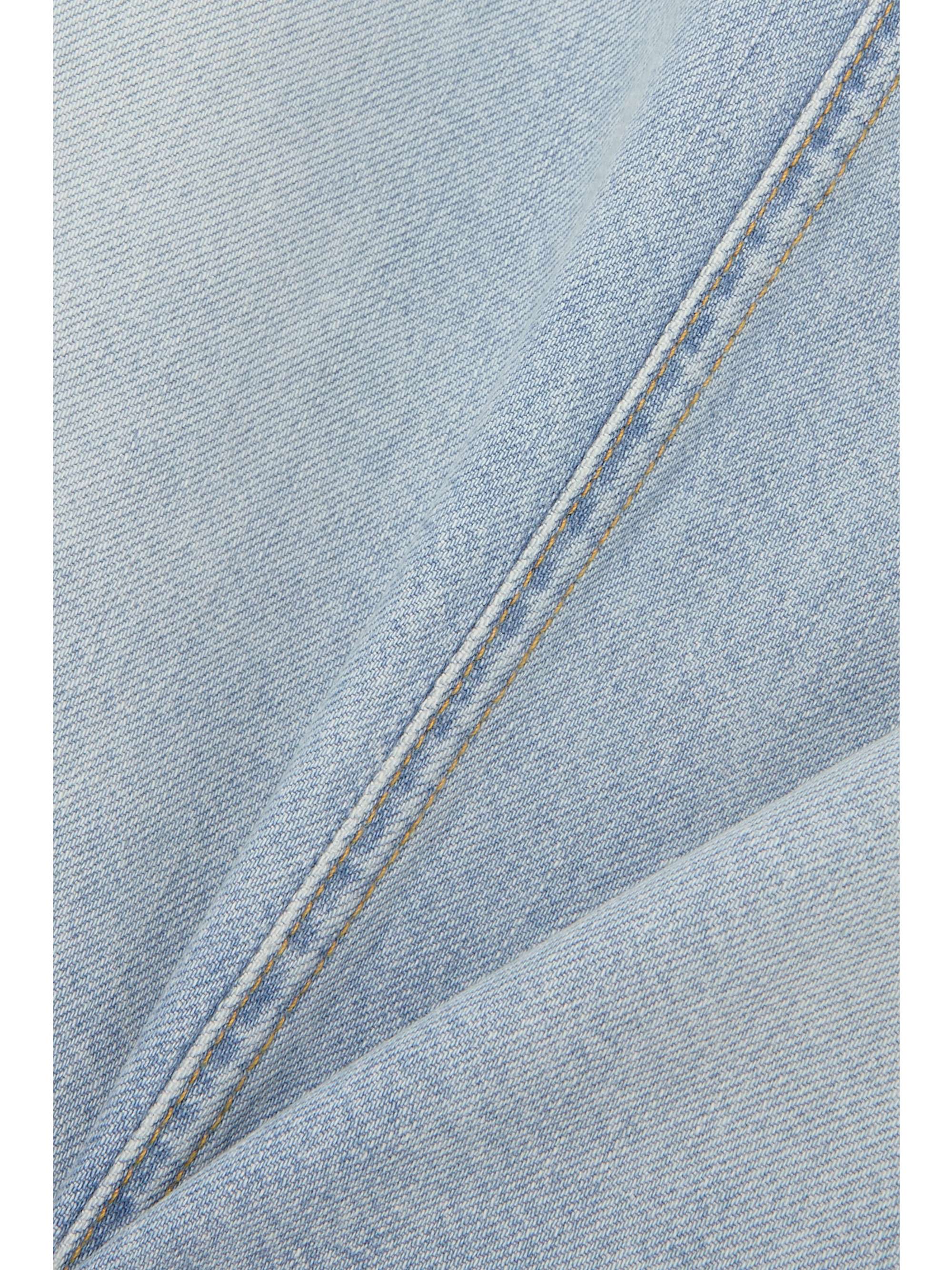 Denim skirt view