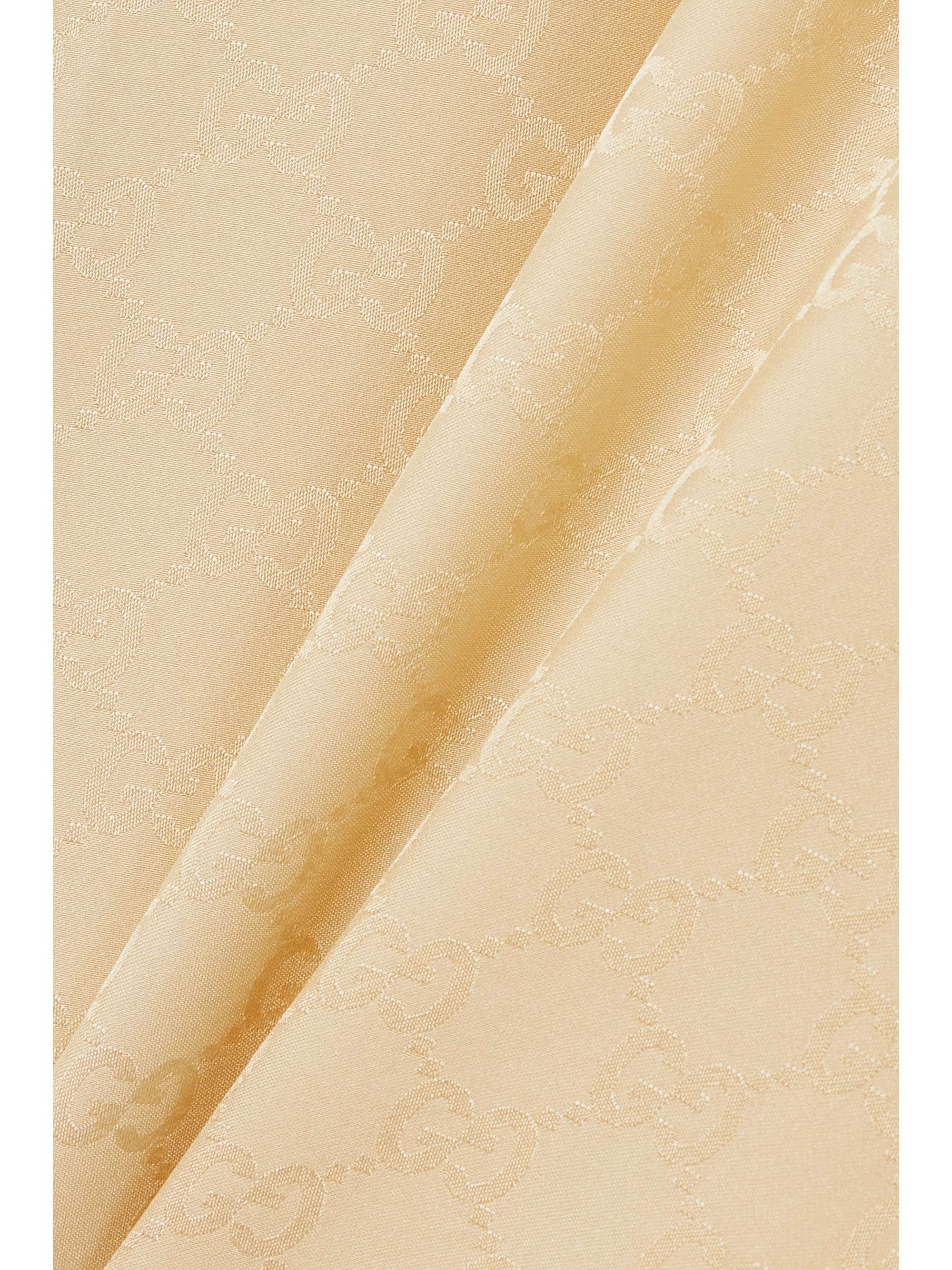Silk-jacquard shirt view