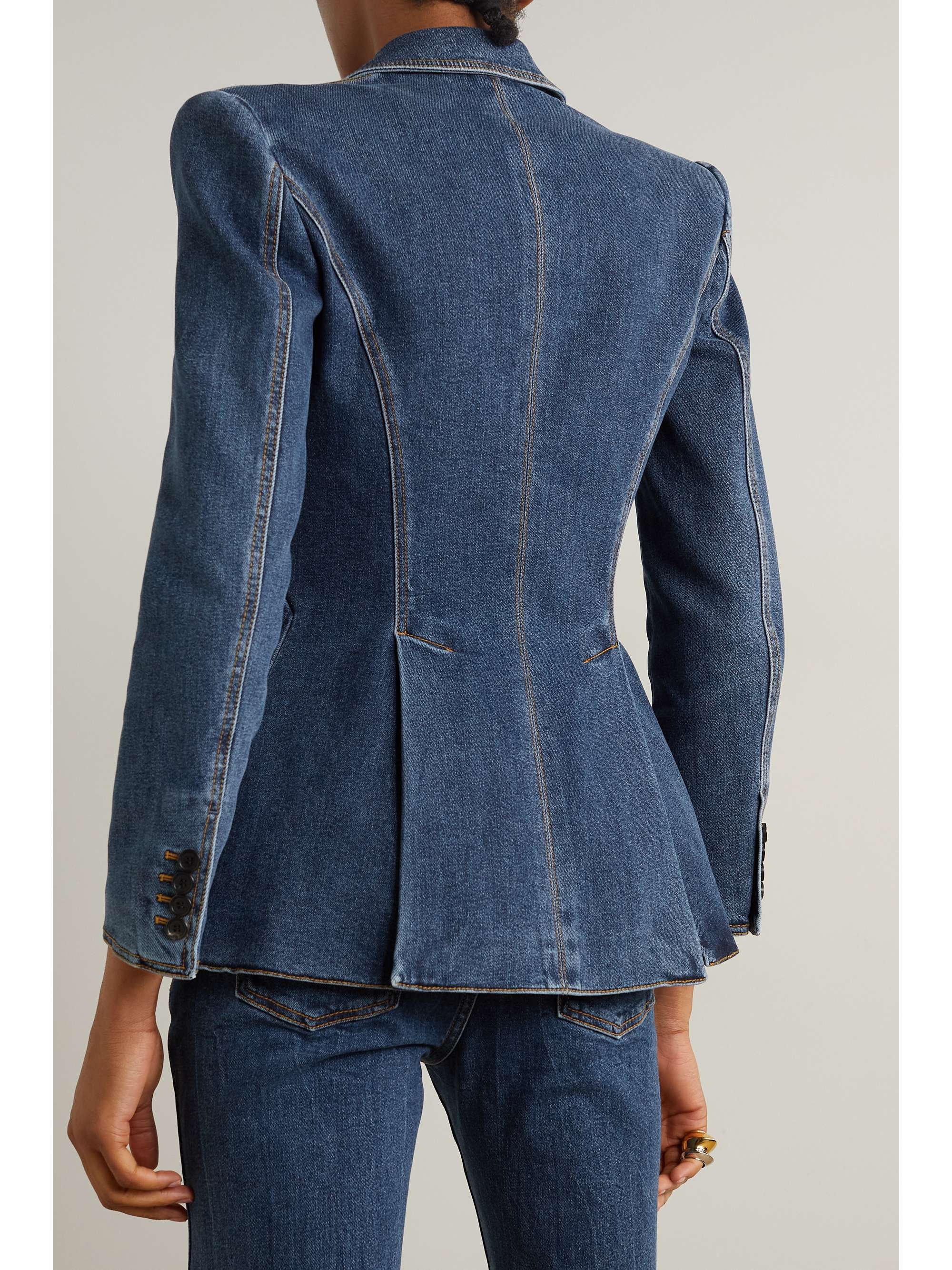 Denim blazer view