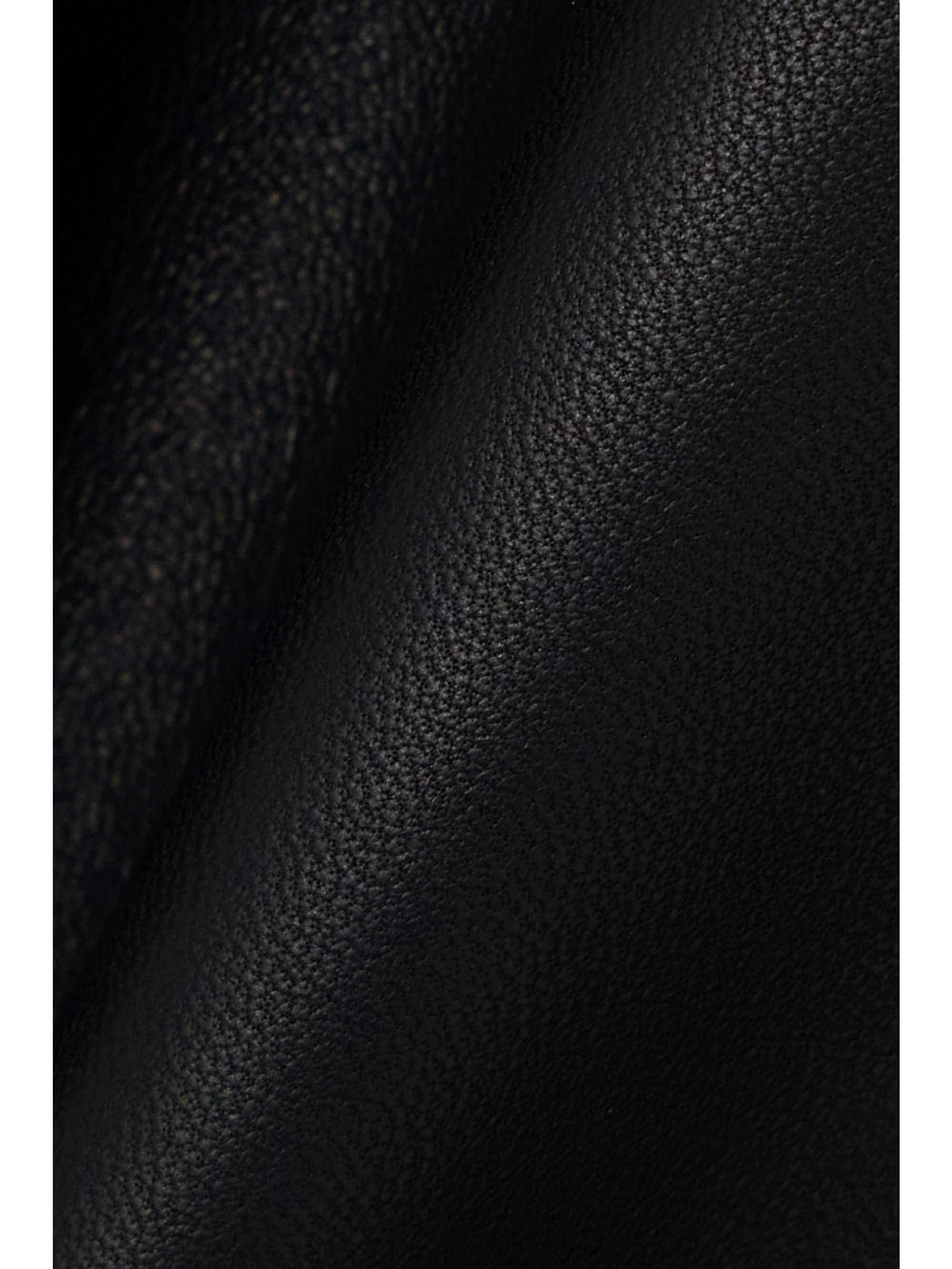 Icons leather mini skirt view