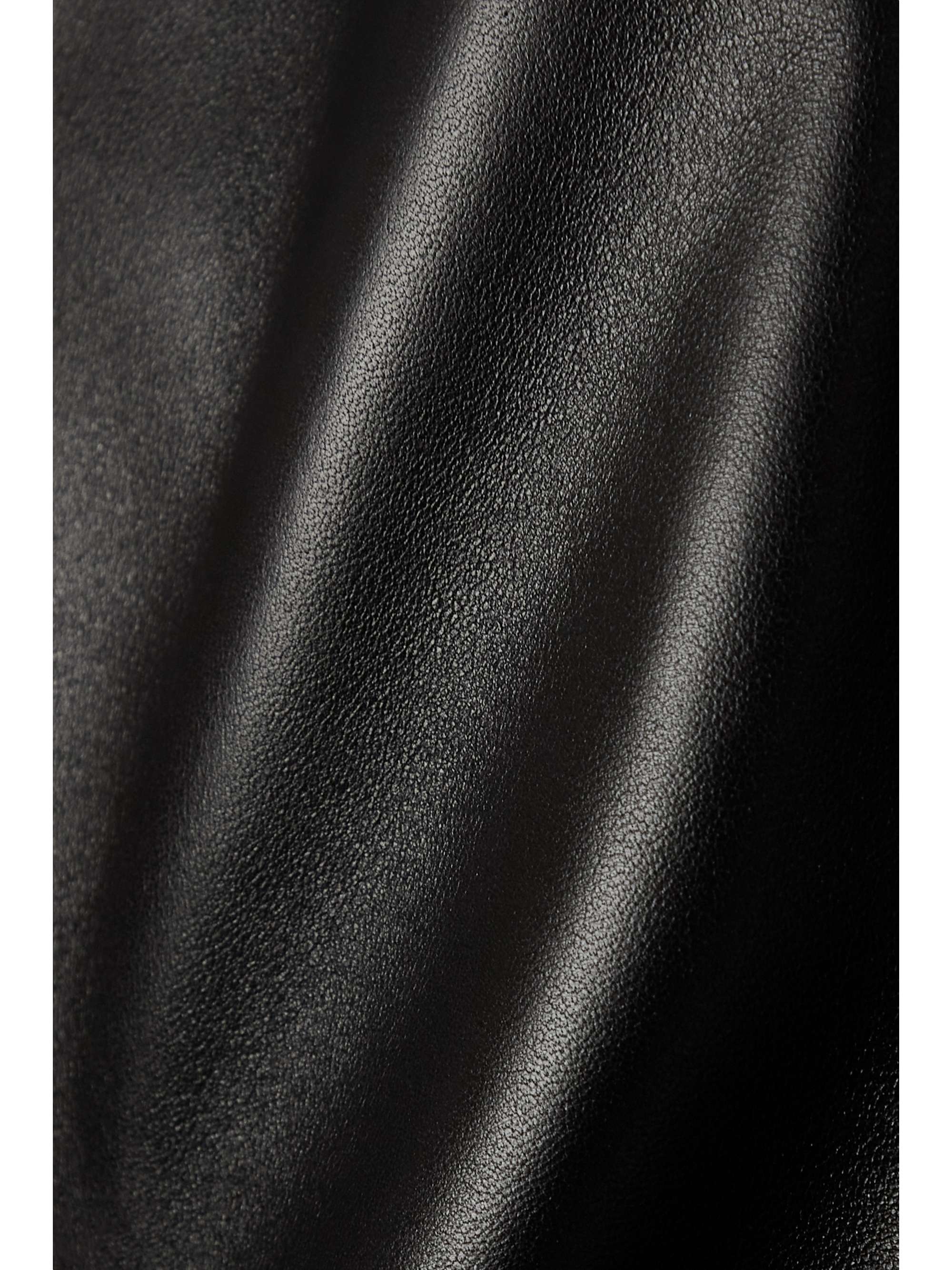 Icons leather blazer view