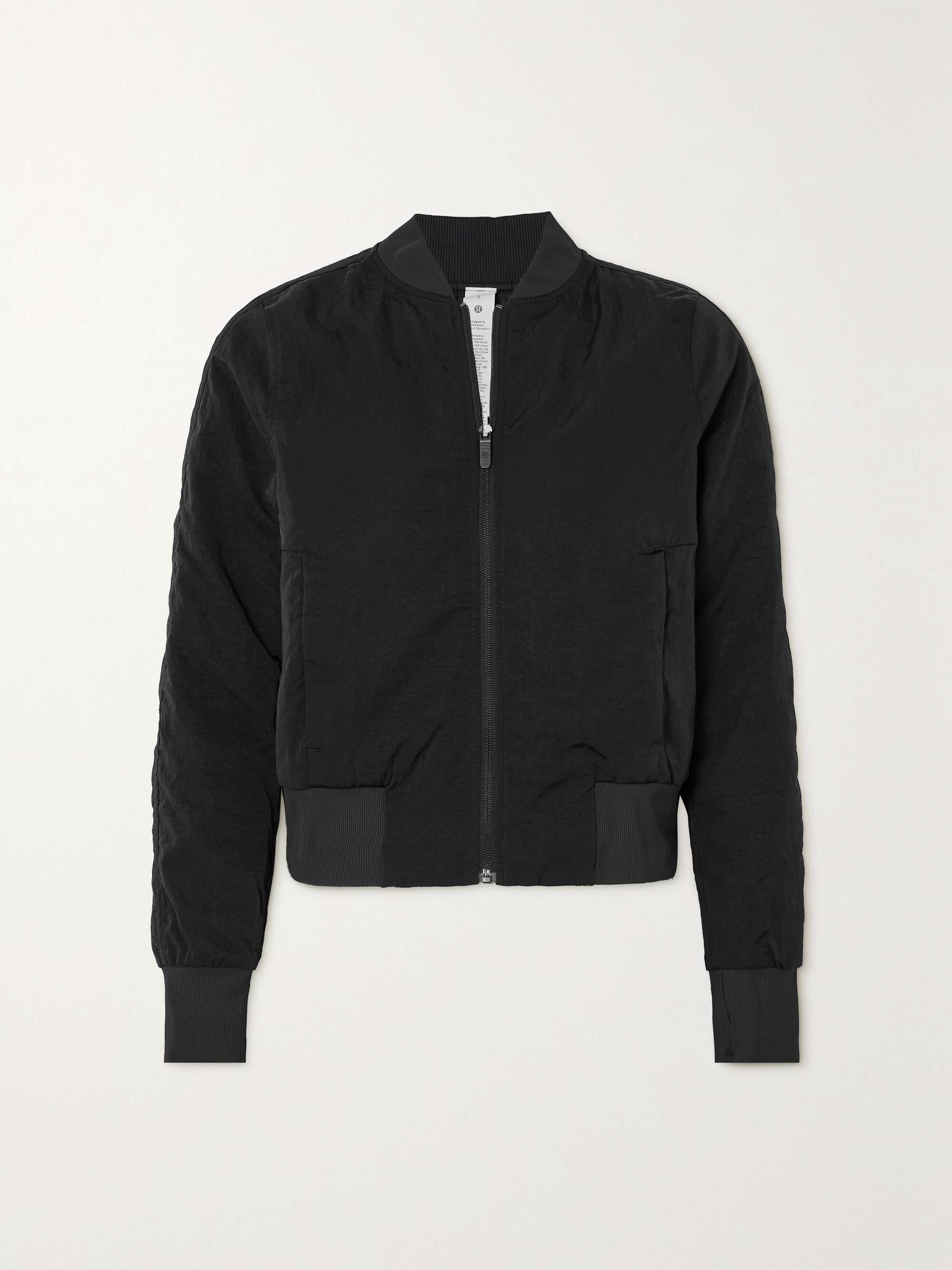 Non-Stop shell bomber jacket view