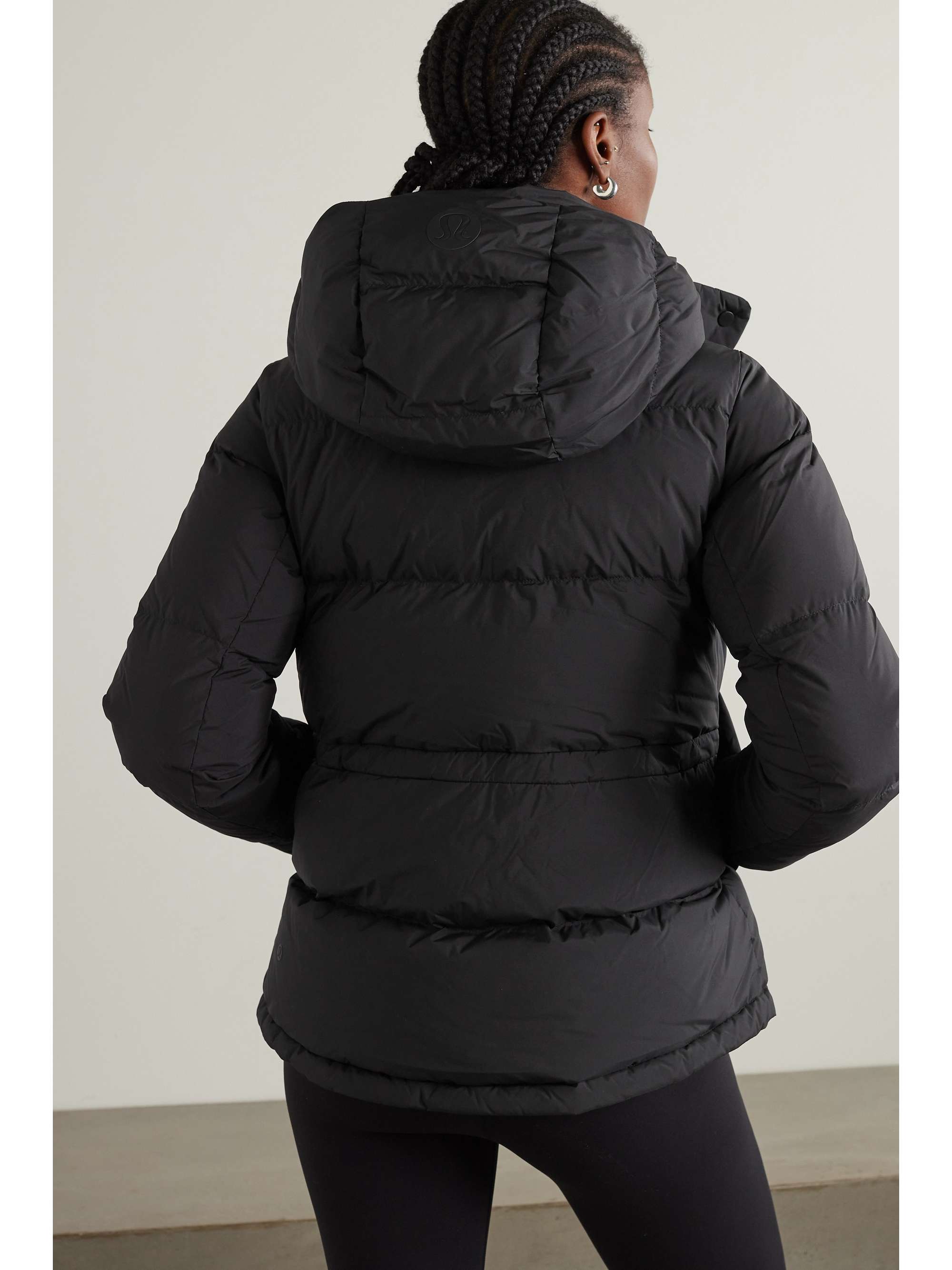 Wunder Puff hooded quilted Glyde™ down jacket view
