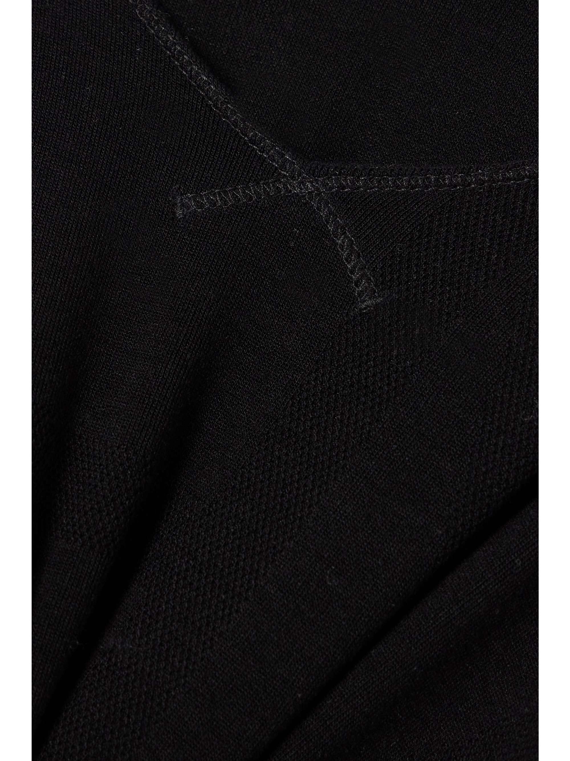 Jacquard-knit top view