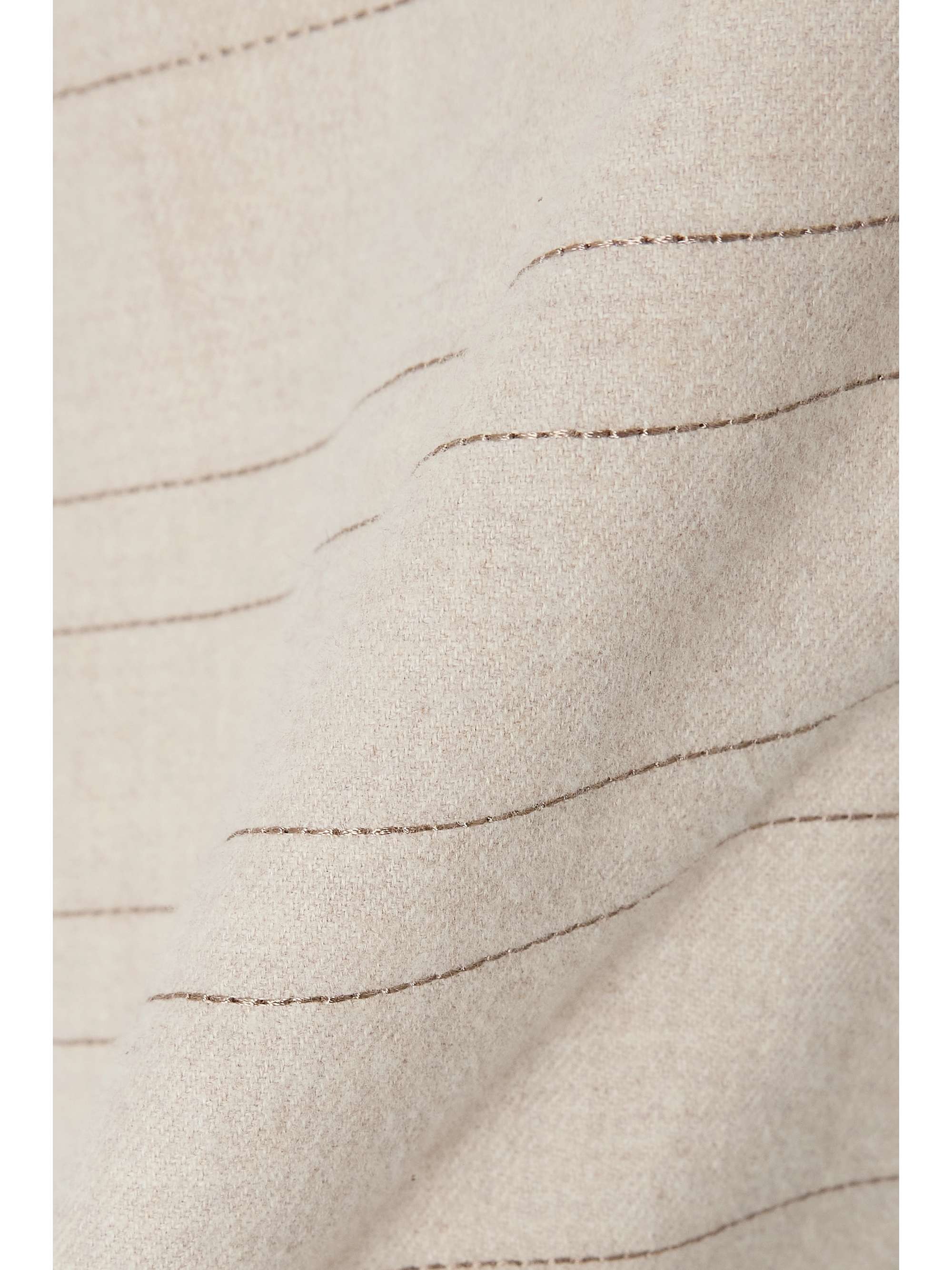 + NET SUSTAIN embroidered LENZING™ Modal-flannel shirt view