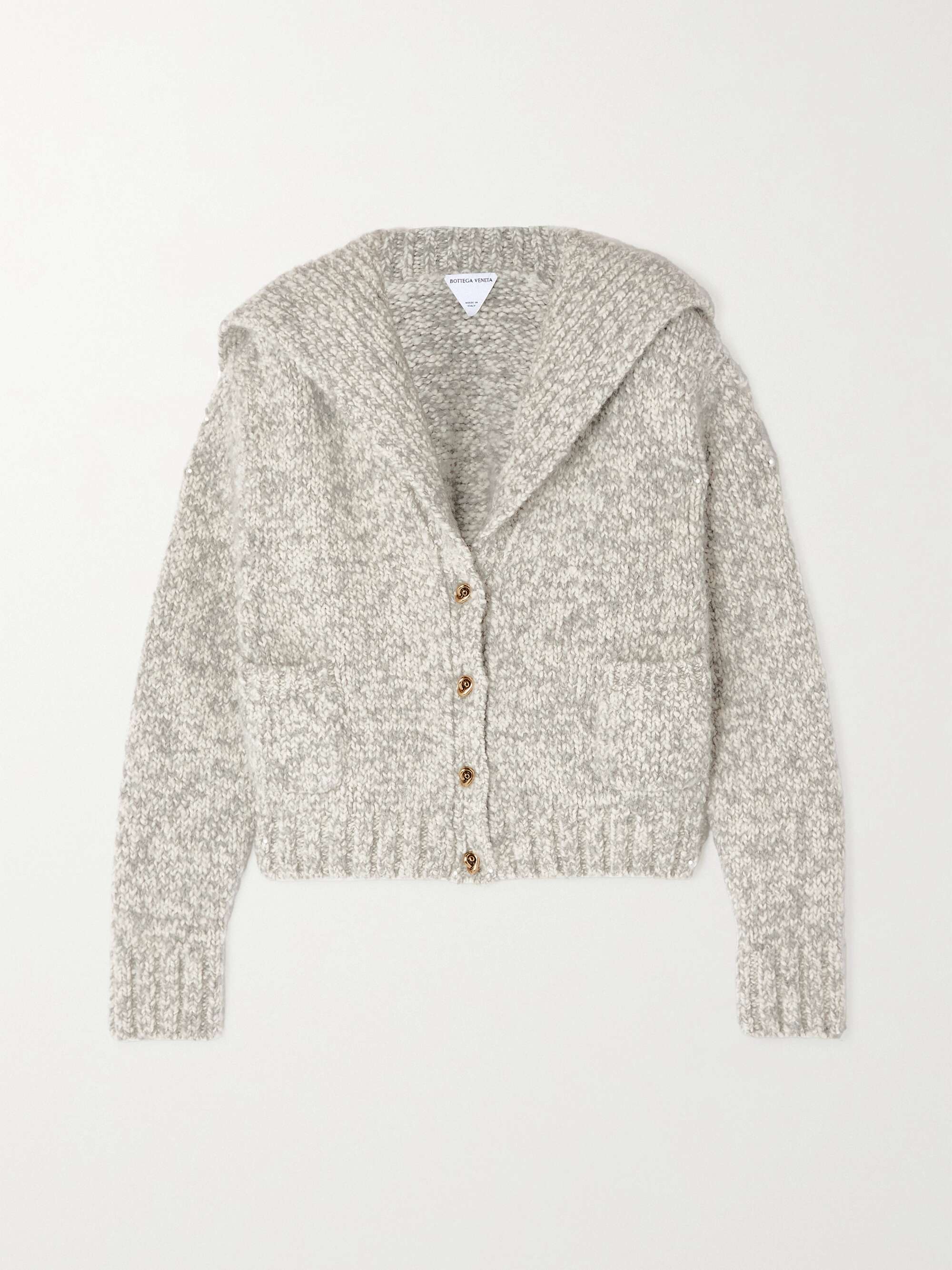 Alpaca-blend cardigan view