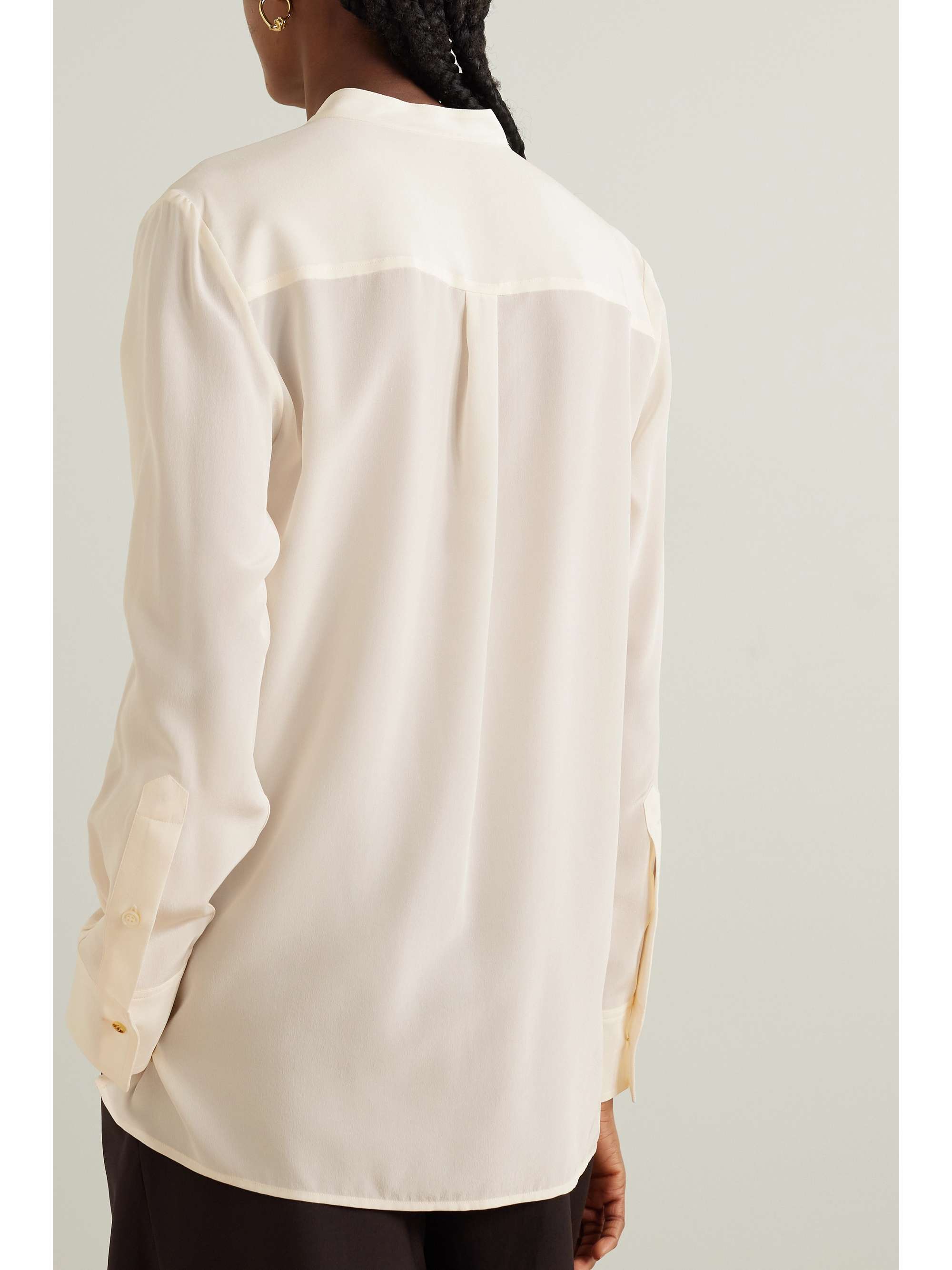 Eva silk crepe de chine blouse view