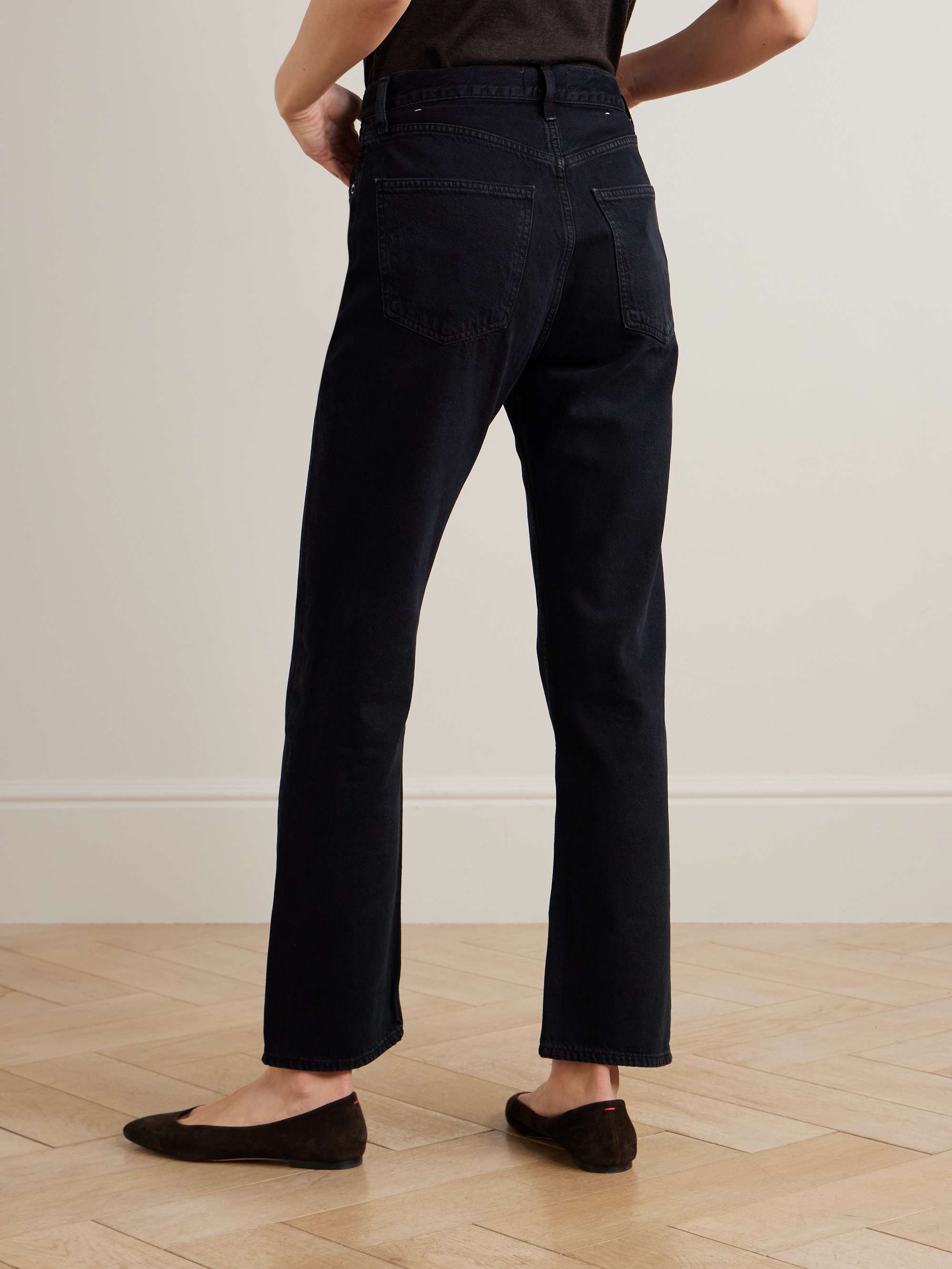 '90s Pinch Waist high-rise straight-leg recycled jeans view