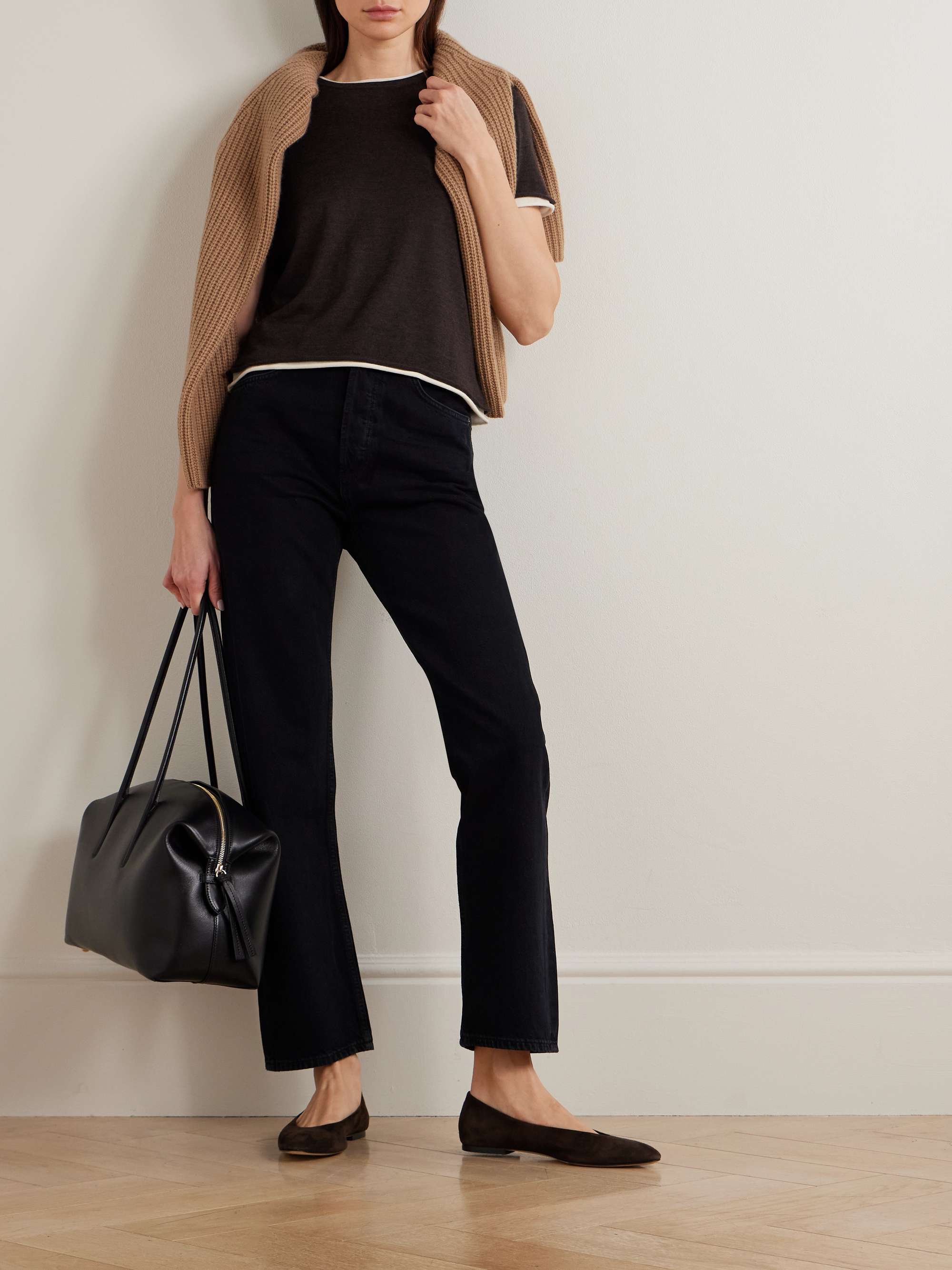 '90s Pinch Waist high-rise straight-leg recycled jeans view