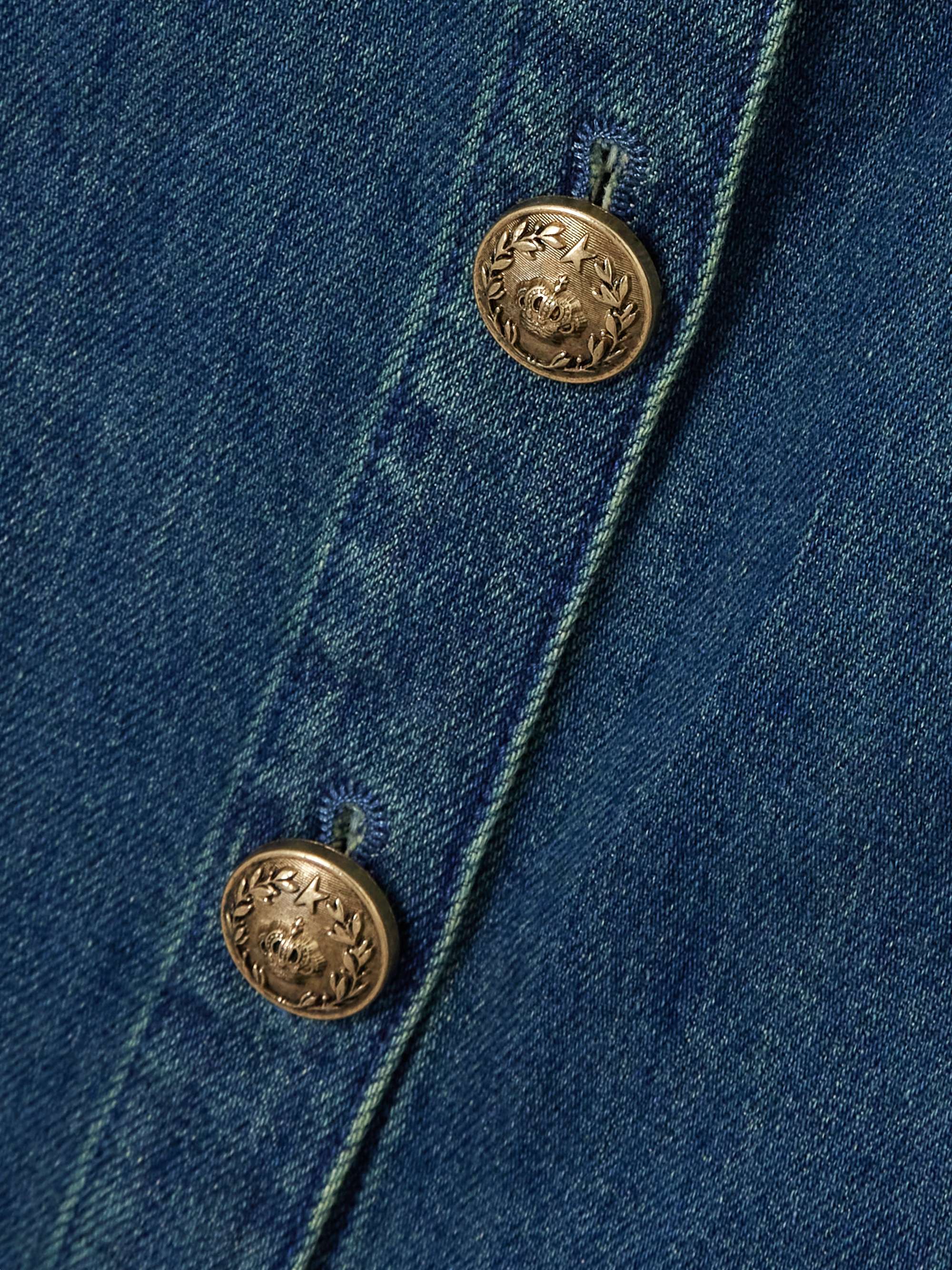 Journey denim midi dress view