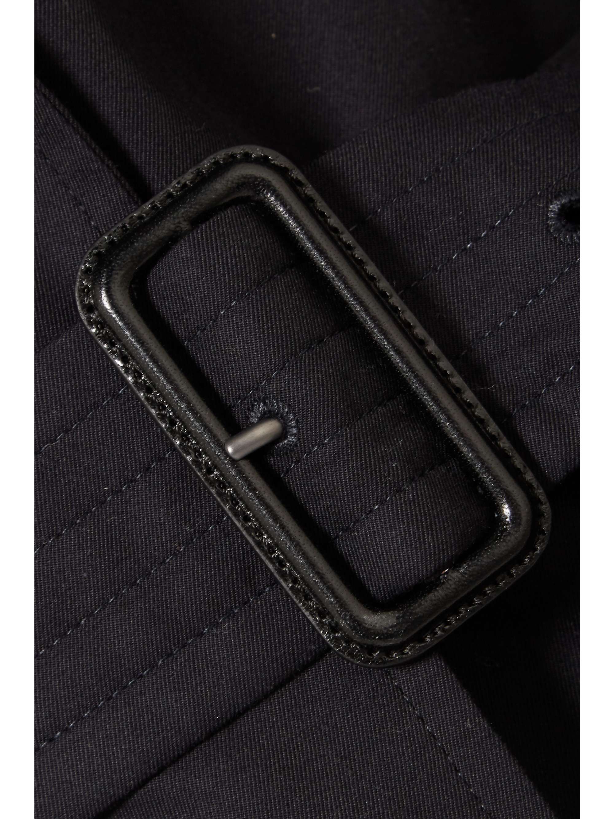 Kensington Long organic cotton-gabardine trench coat view
