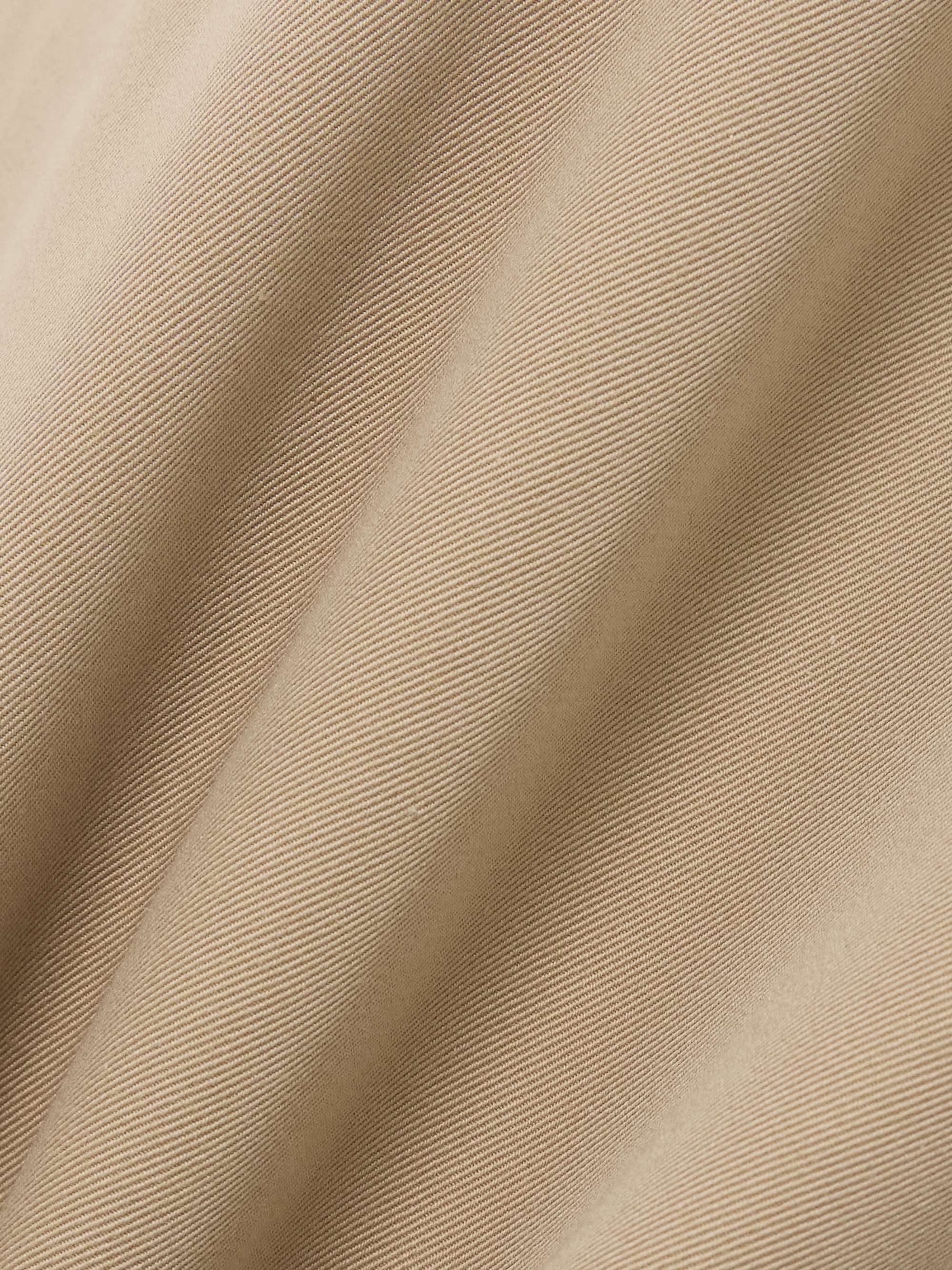 Camden organic cotton-gabardine coat view