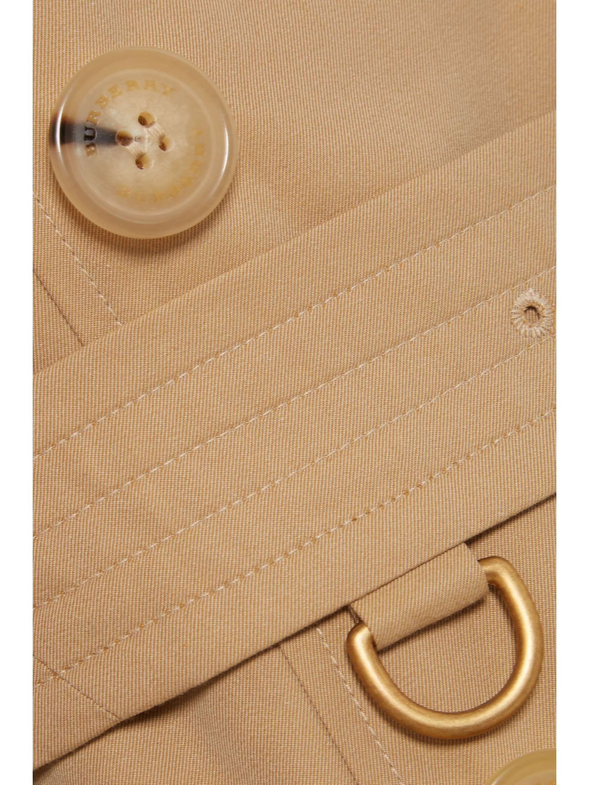Chelsea Long organic cotton-gabardine trench coat view
