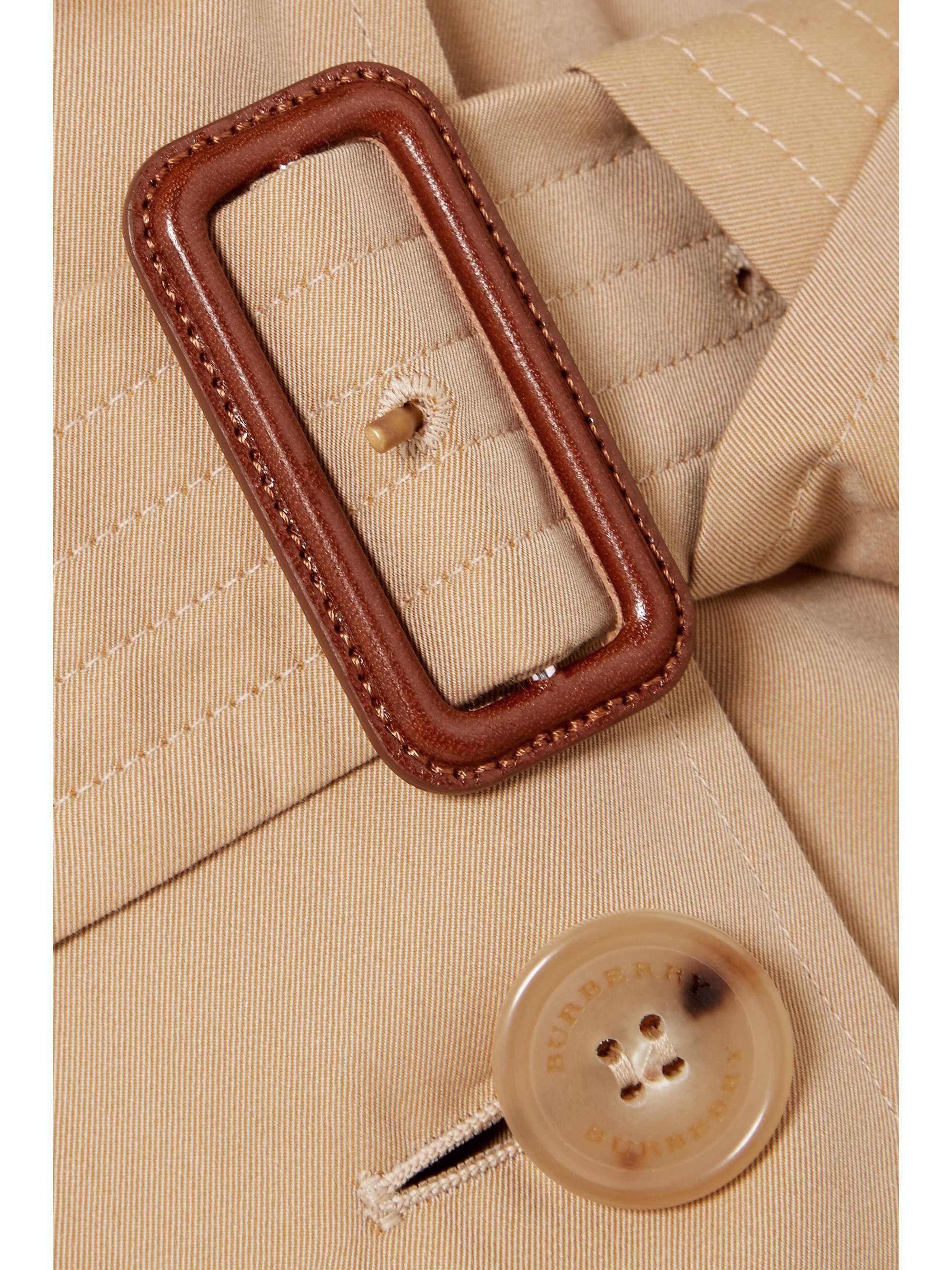 Kensington organic cotton-gabardine trench coat view