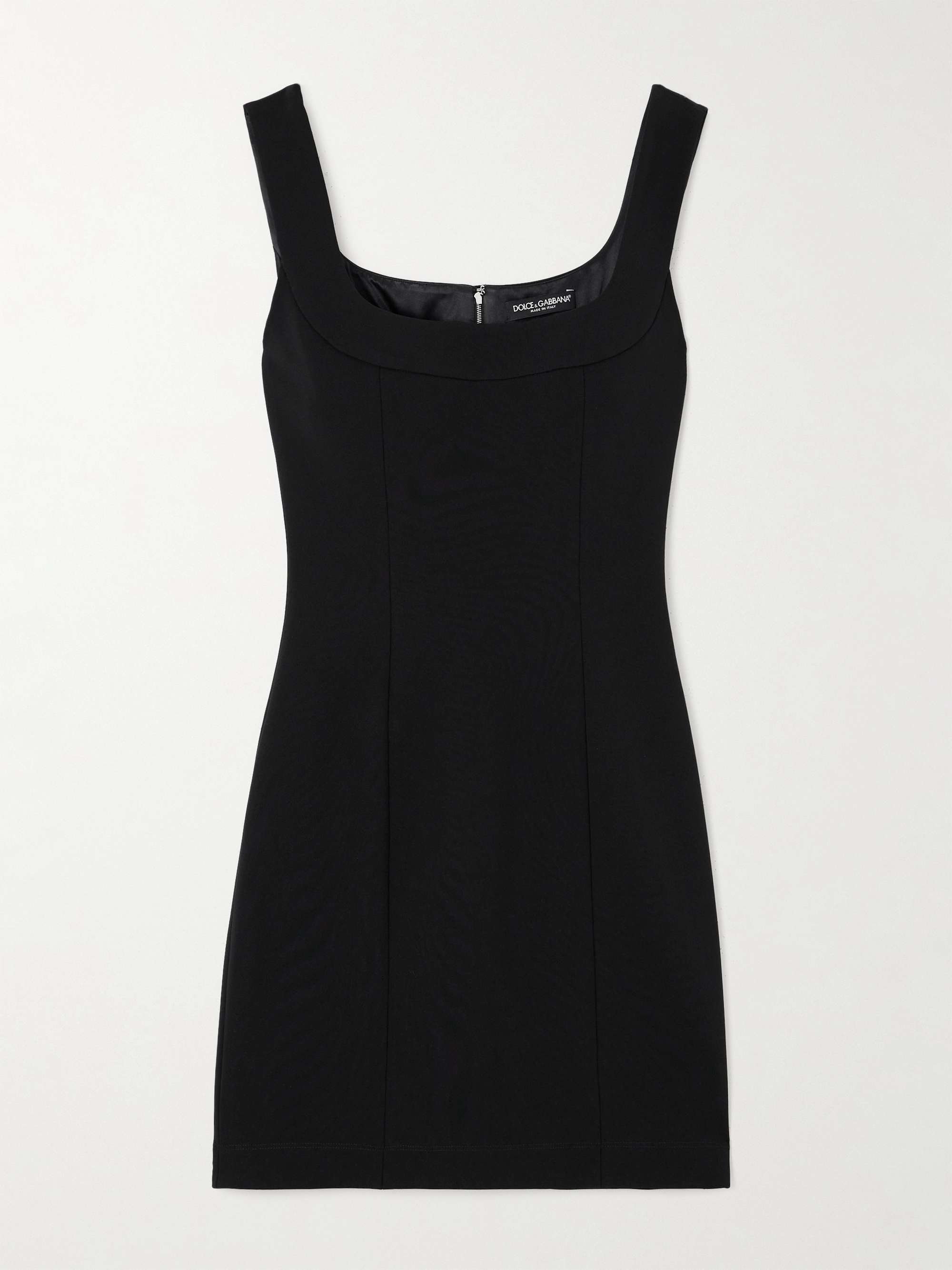 Stretch-jersey mini dress view