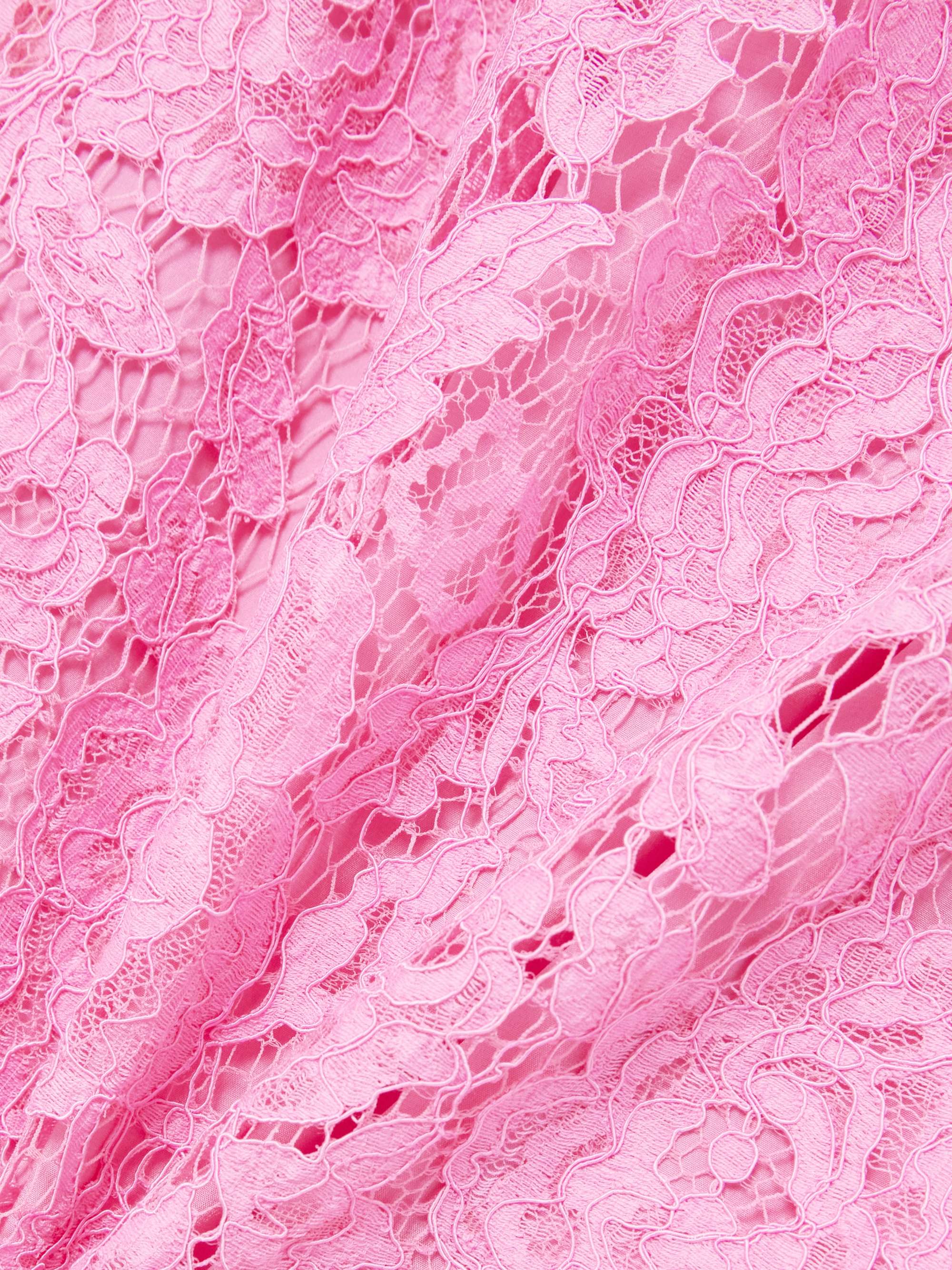 Lace midi dress view