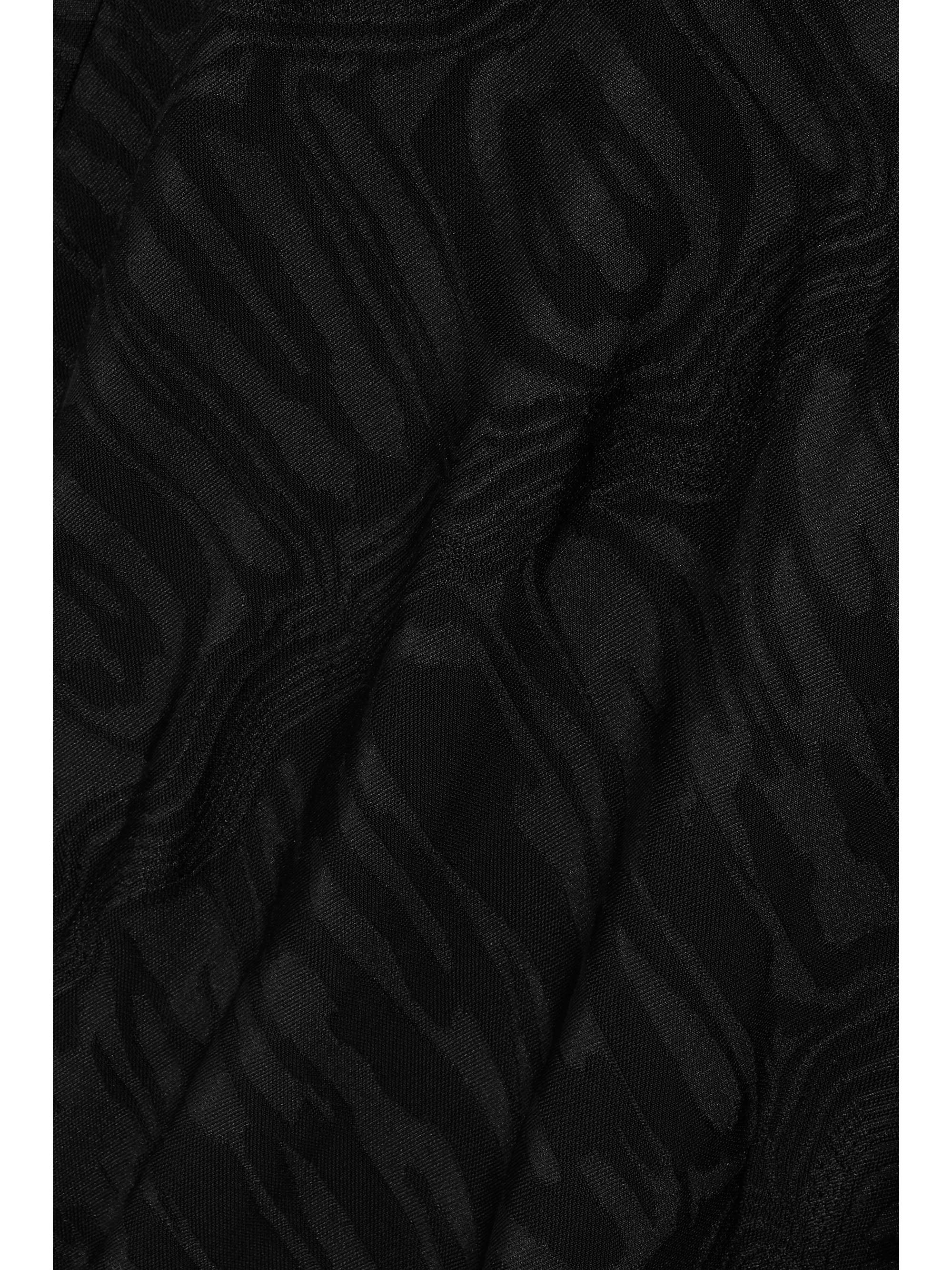 Archetypes jacquard-knit gown view