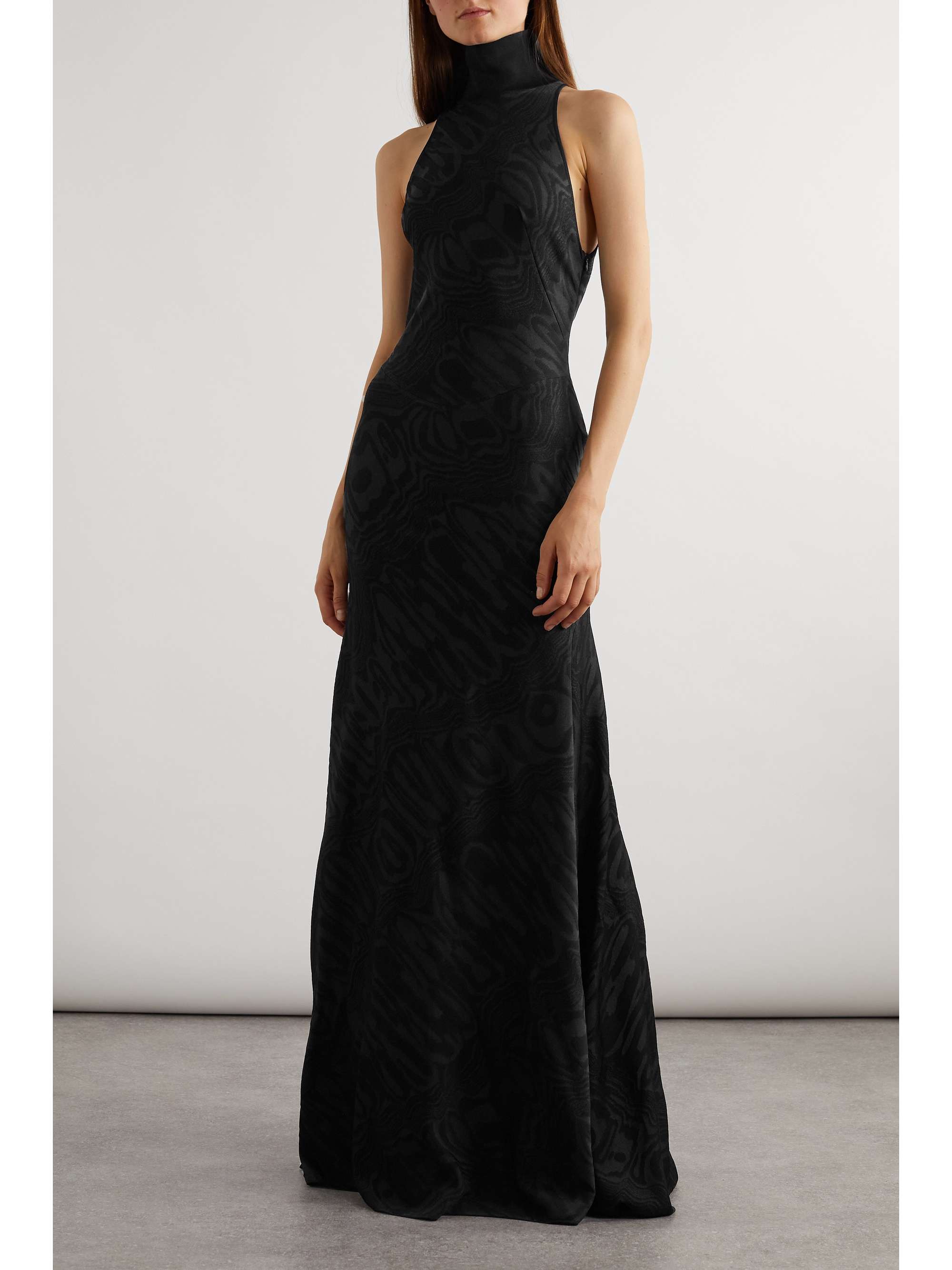 Archetypes jacquard-knit gown view