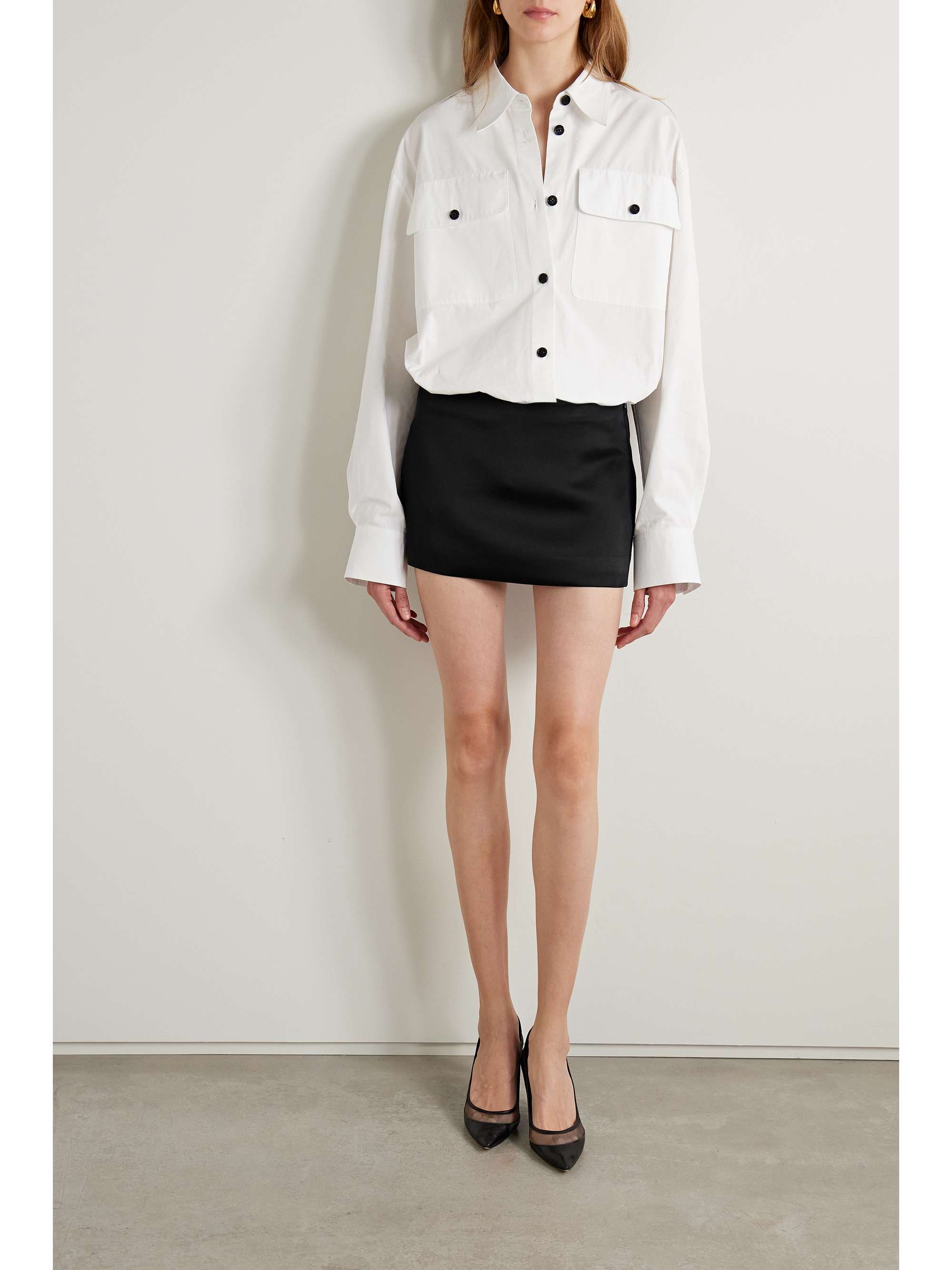 Jett jersey mini skirt view