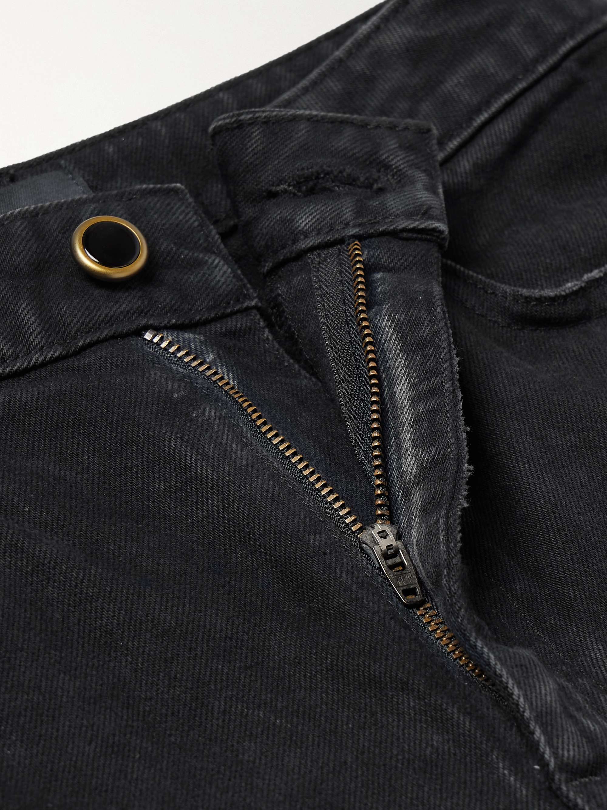 Abigail cropped high-rise straight-leg jeans view