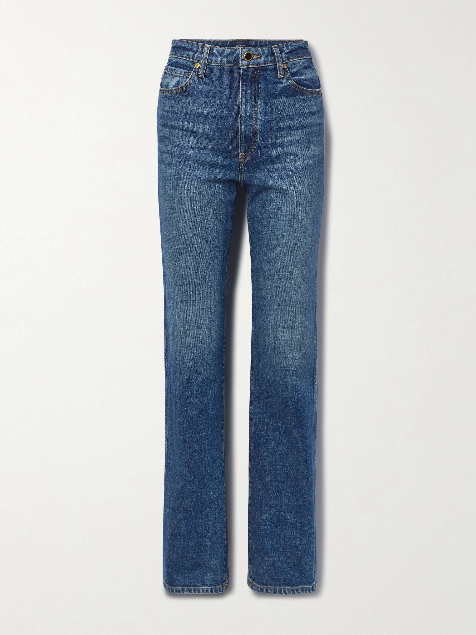 Danielle Stretch high-rise slim-leg jeans view