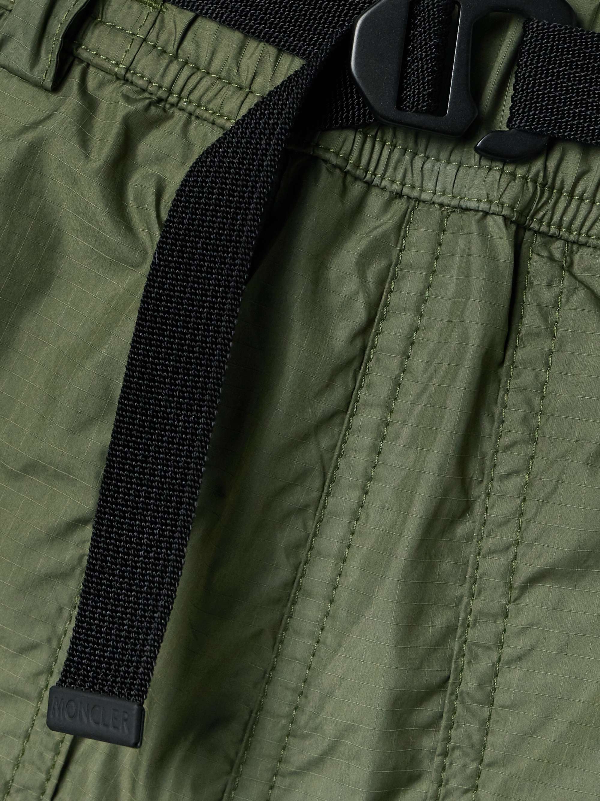 Belted ripstop cargo pants view