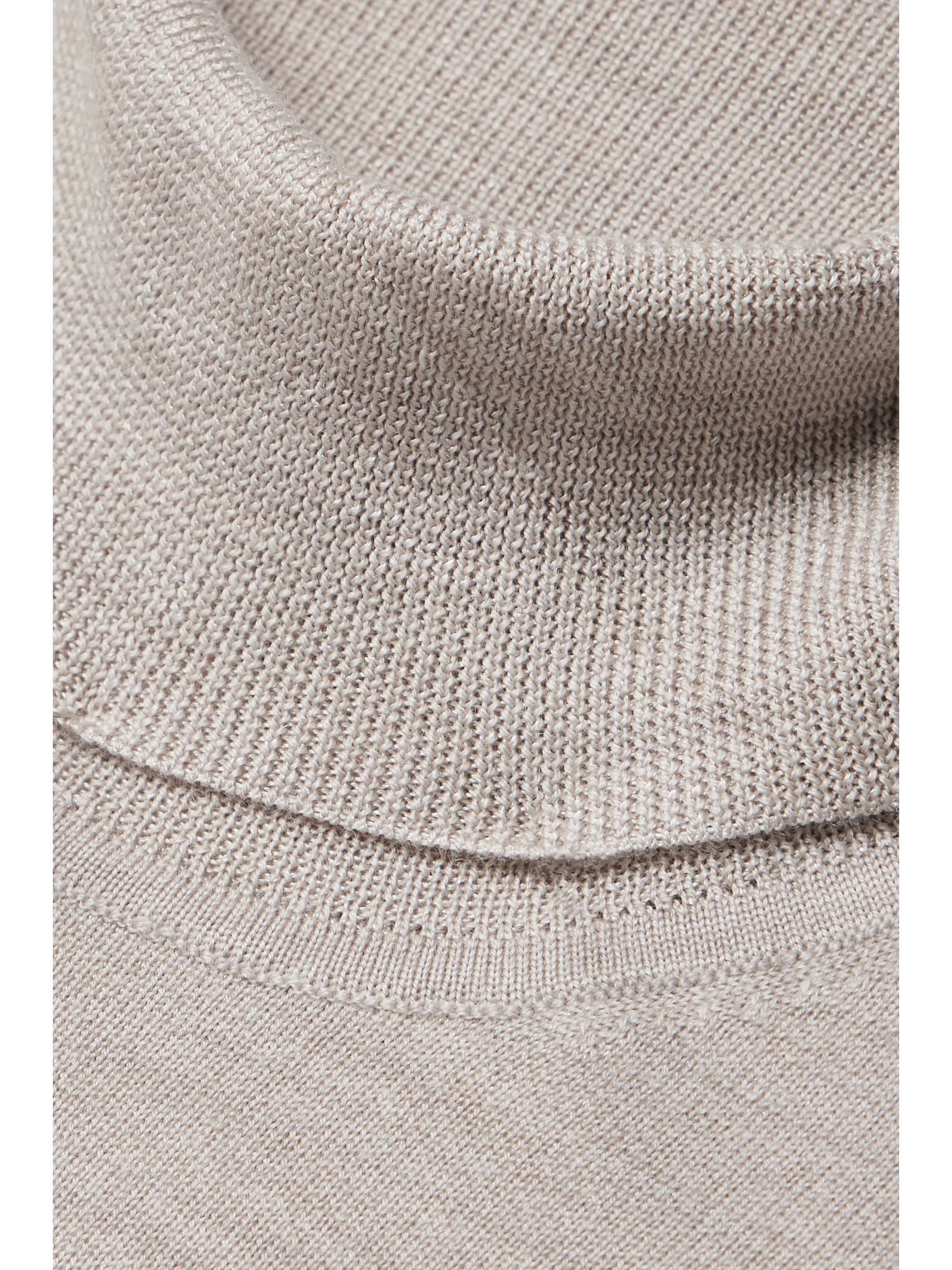 May wool, cashmere and silk-blend turtleneck sweater view