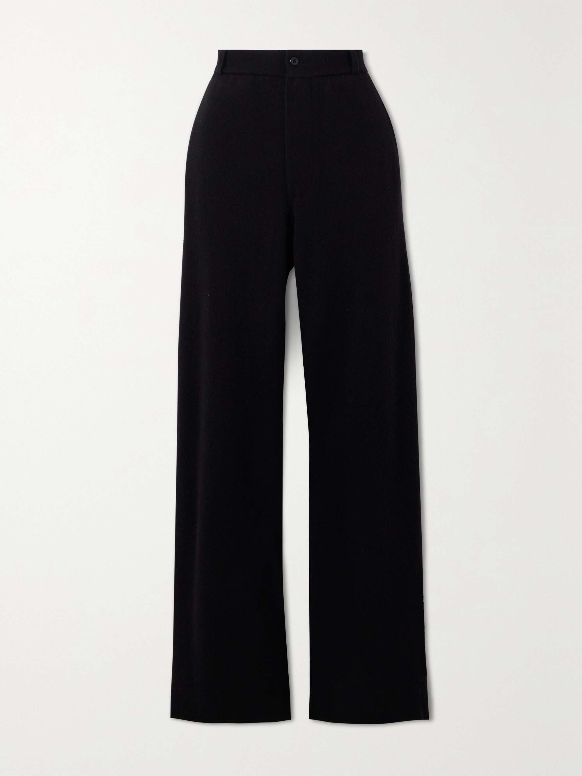 Cashmere straight-leg pants view