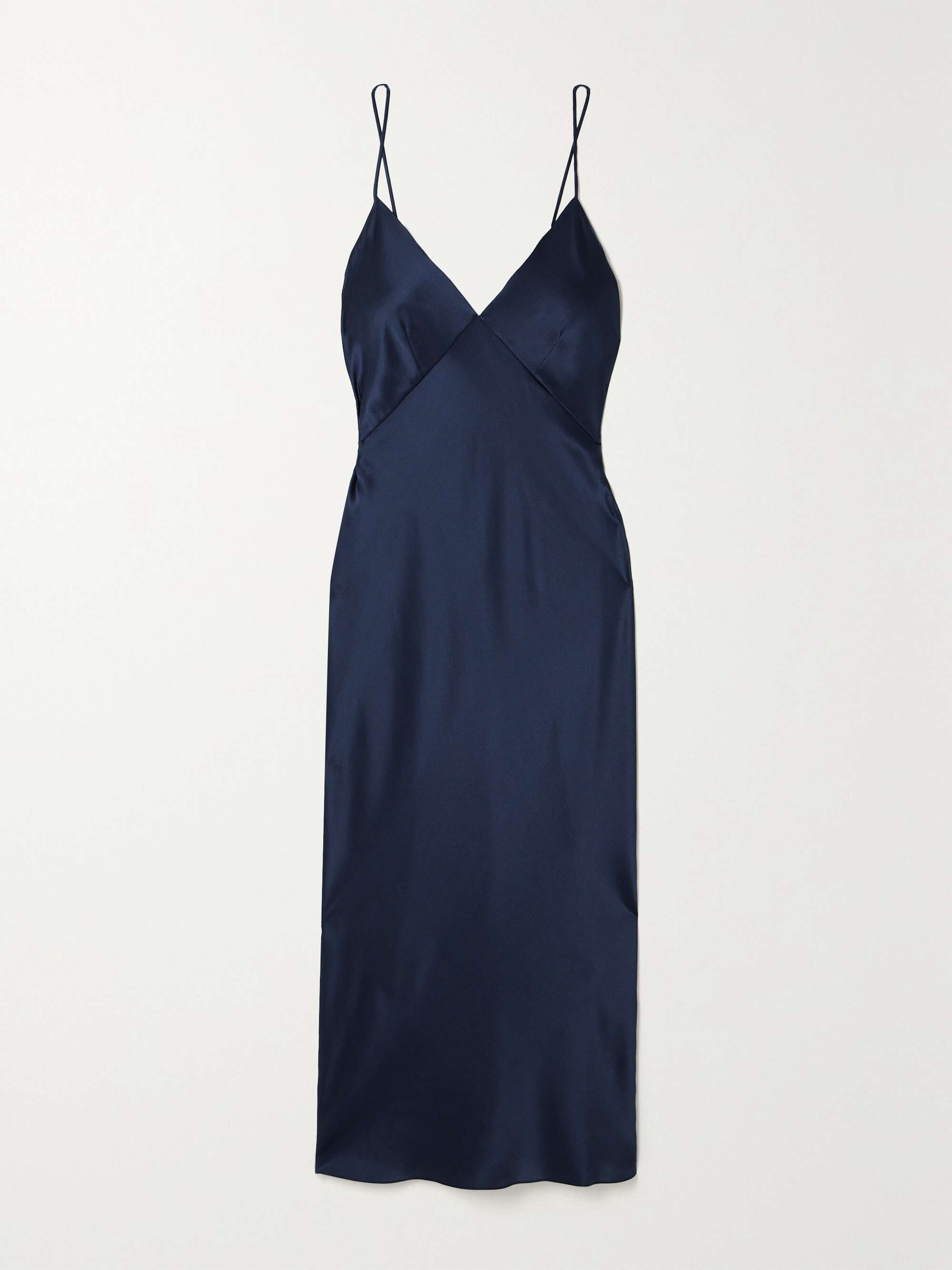 Issa silk-satin nightdress view