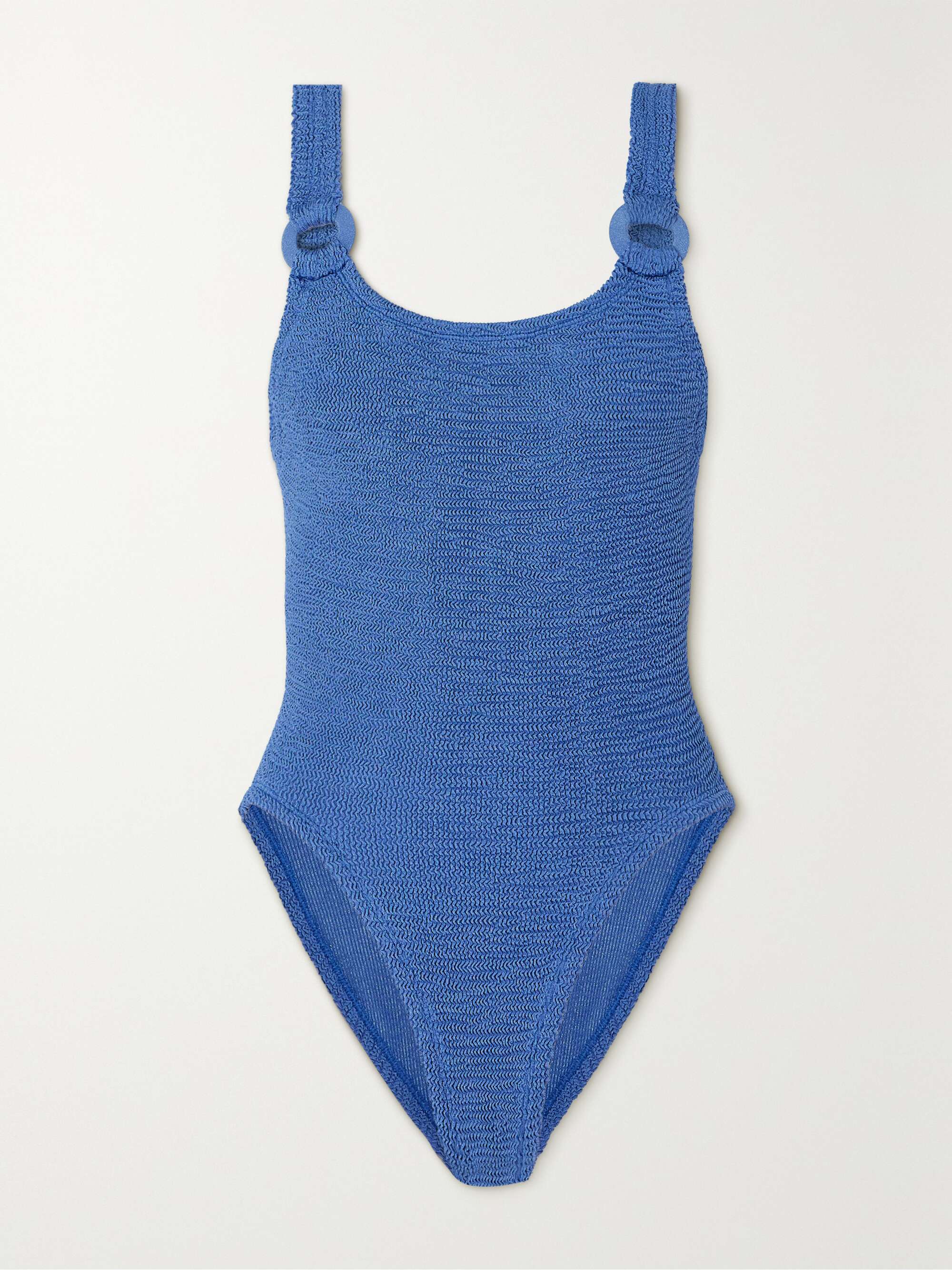 Domino metallic seersucker swimsuit view