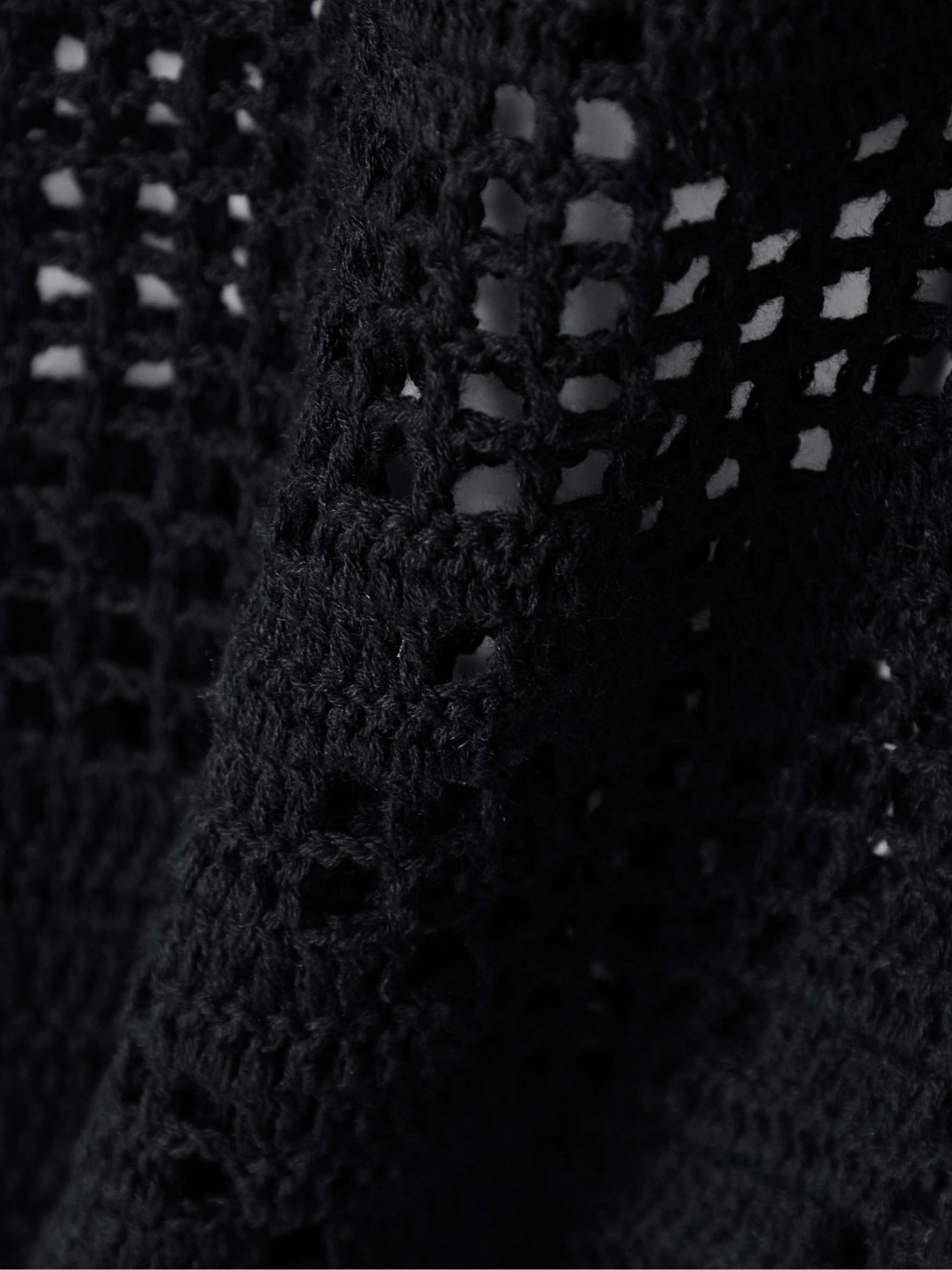 Mansfield crocheted cotton and linen-blend tank view