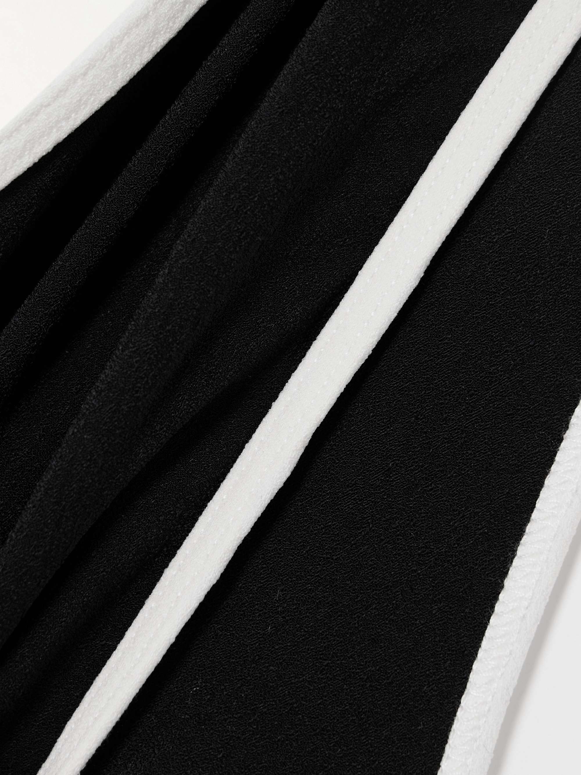 + NET SUSTAIN two-tone stretch-crepe swimsuit view