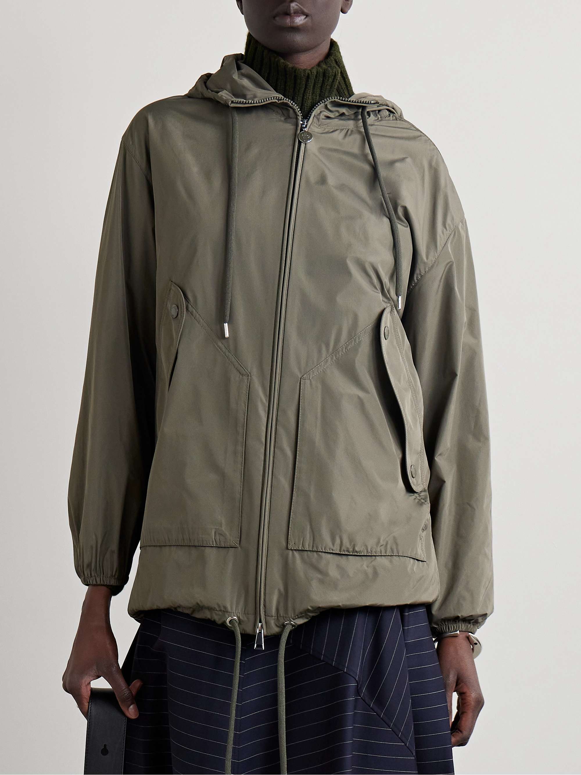 Melia hooded shell jacket view