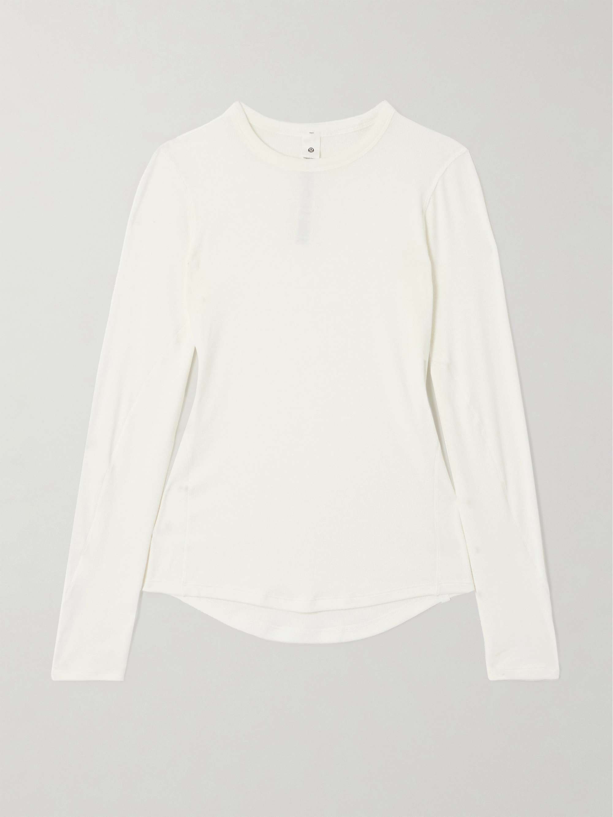 Hold Tight ribbed stretch-modal T-shirt view