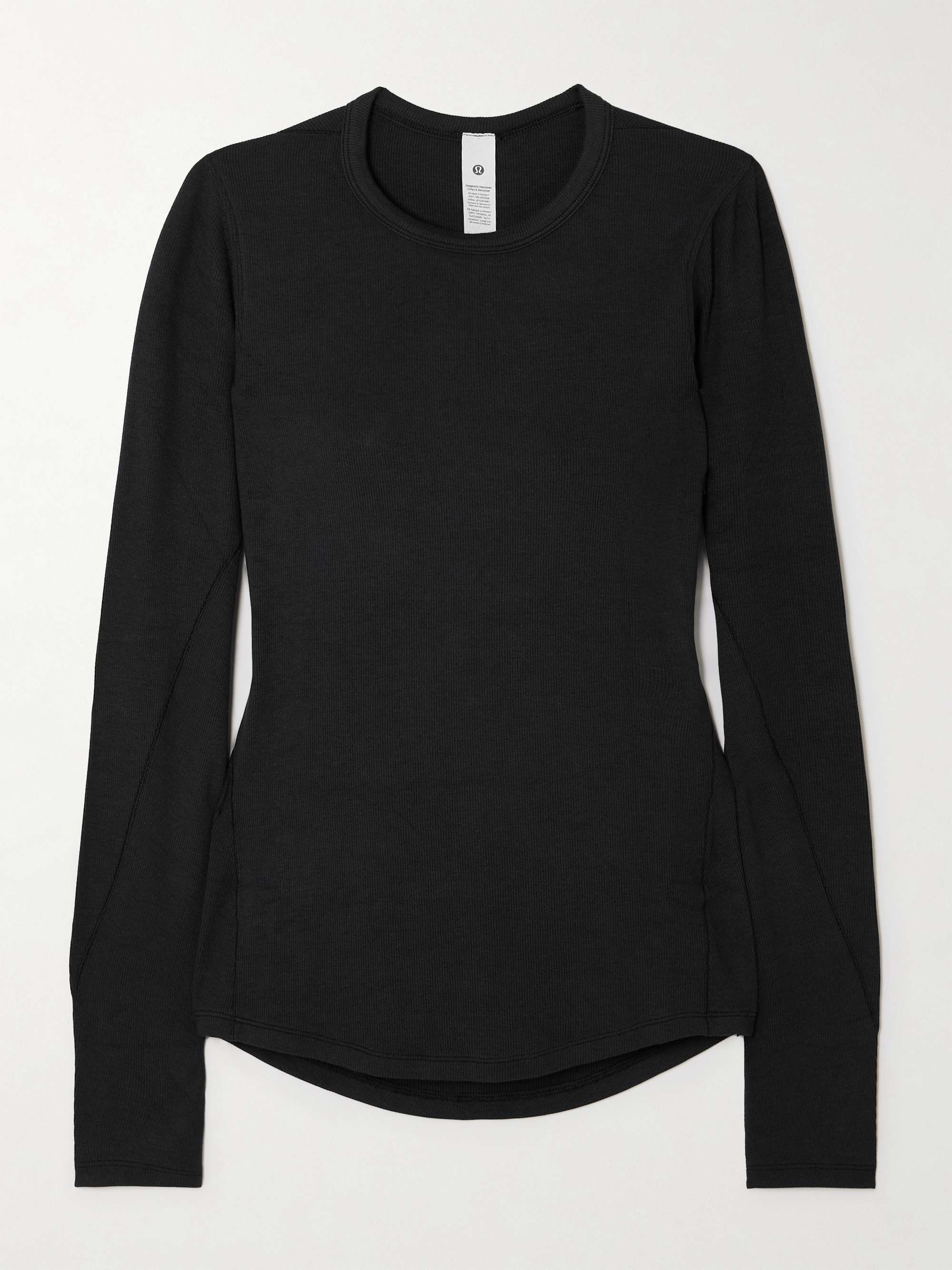 Hold Tight ribbed stretch LENZING™ Modal-jersey T-shirt view