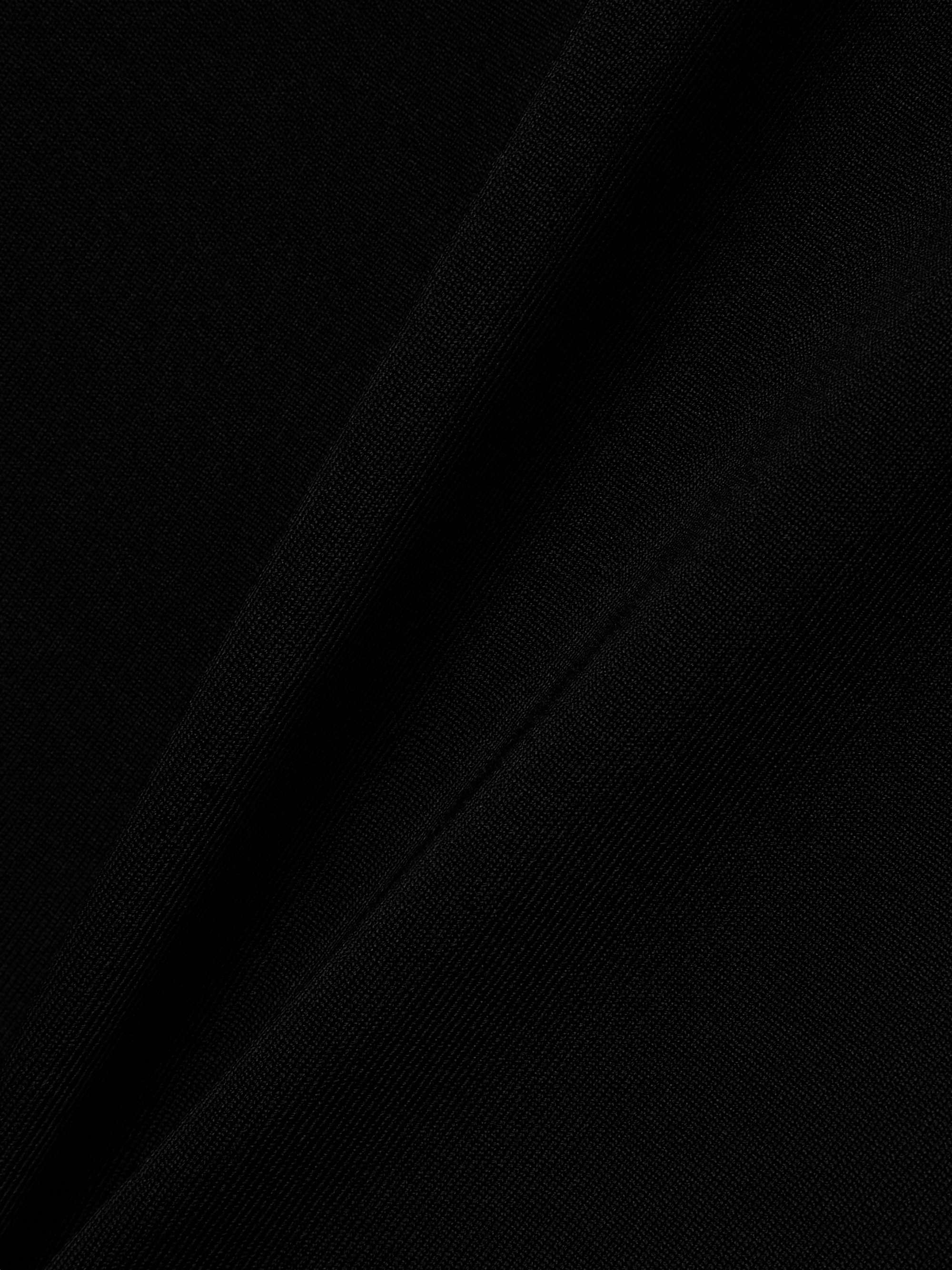 Hooded stretch-knit dress view