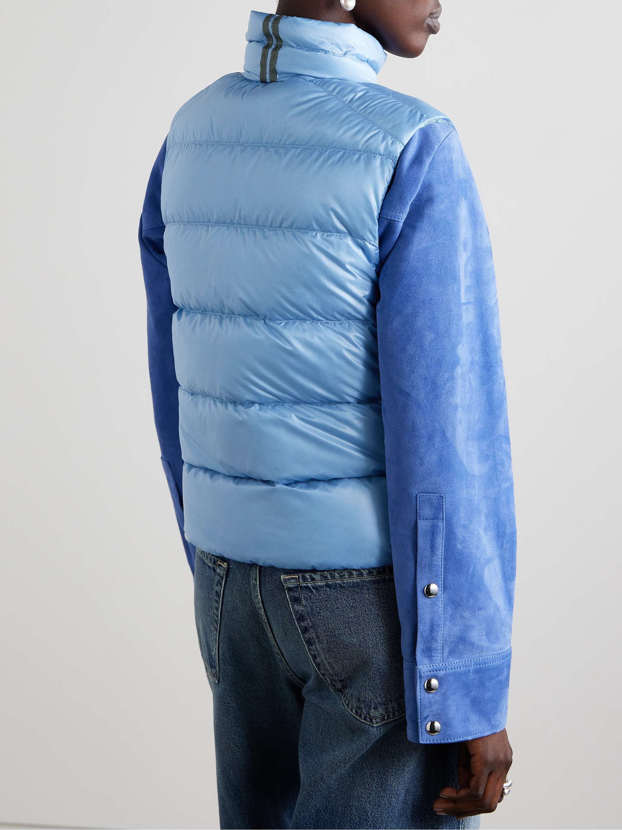 Cypress quilted ripstop down vest view