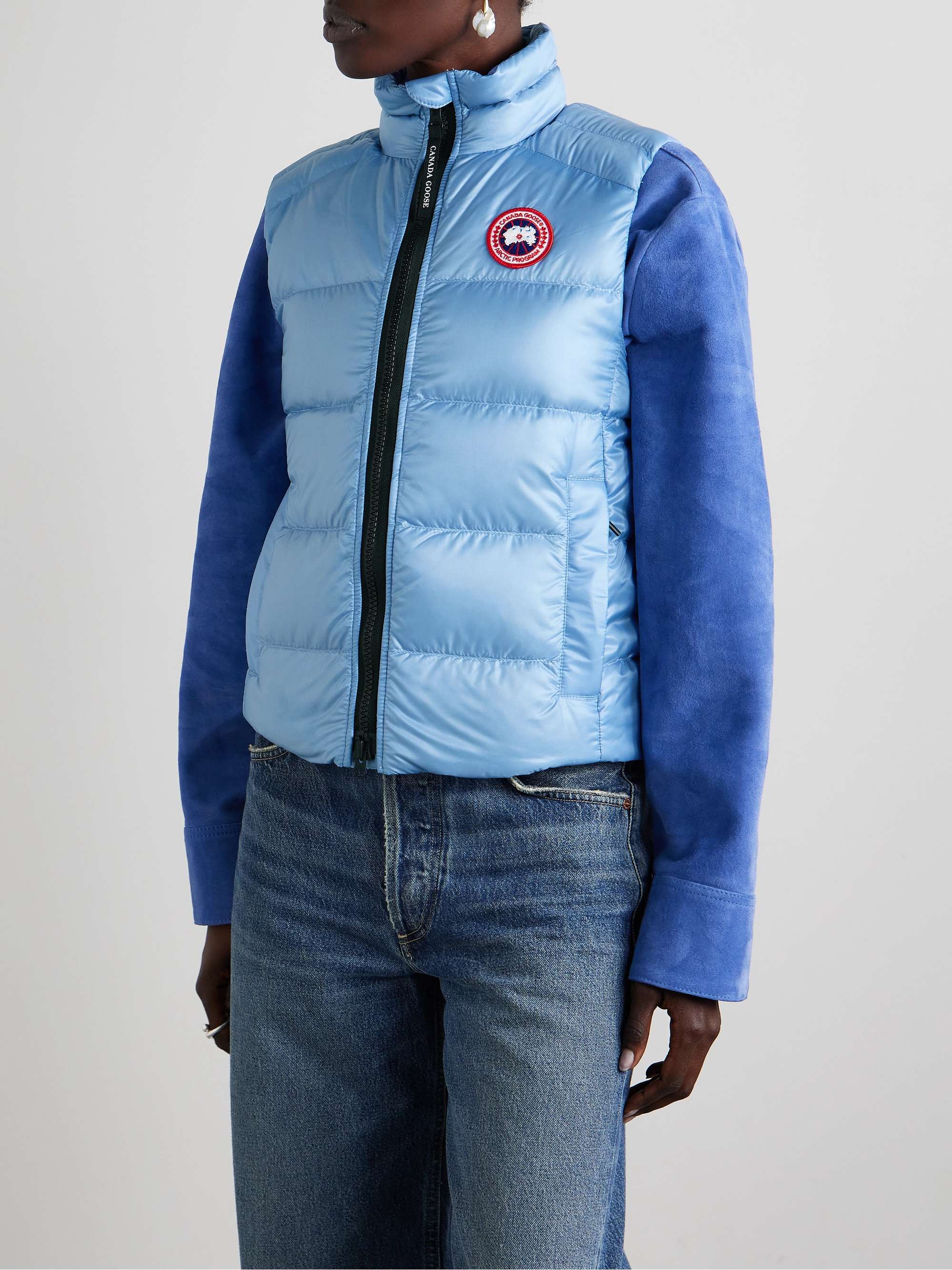 Cypress quilted ripstop down vest view