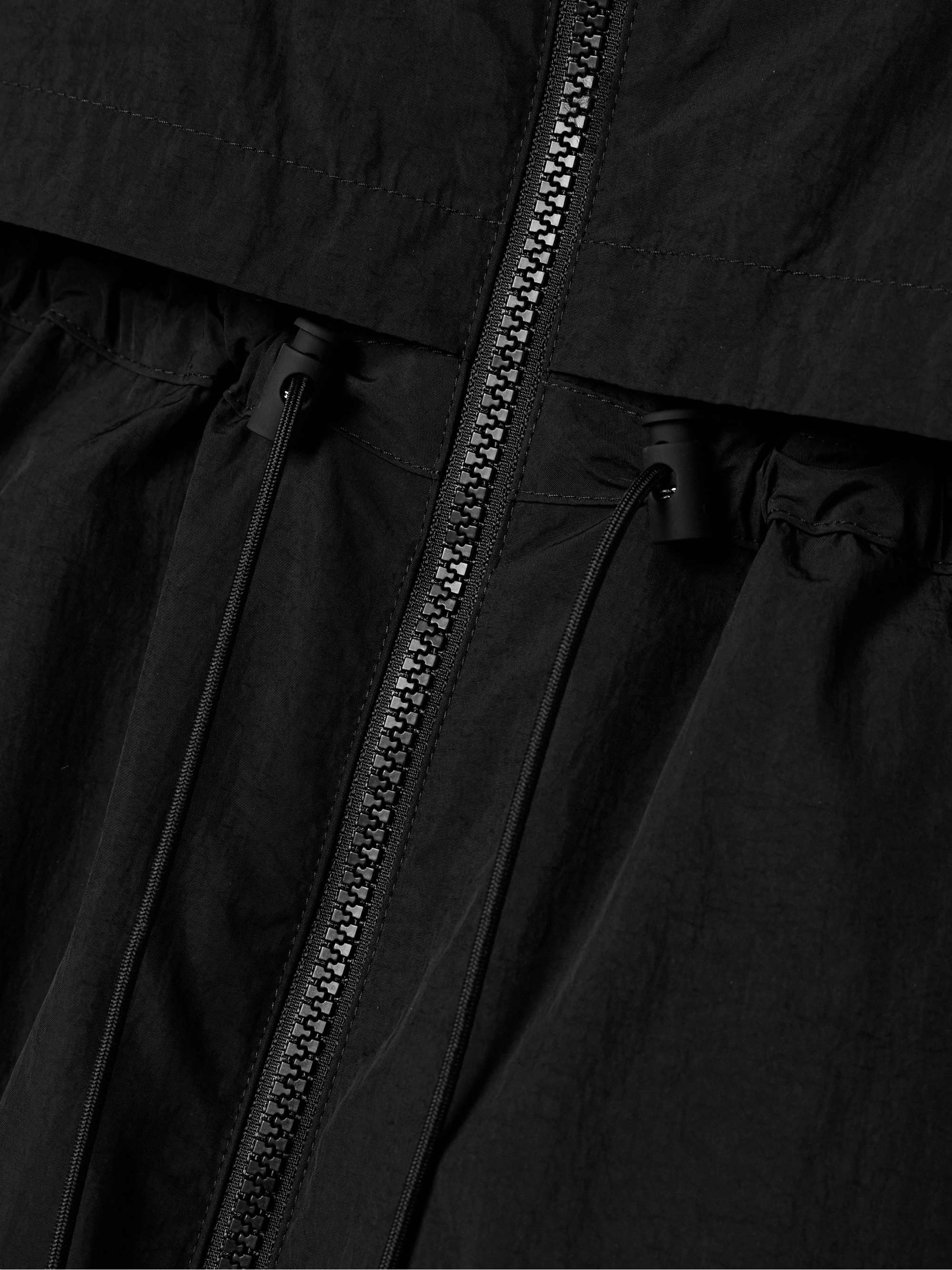 Sinclair appliquéd shell coat view