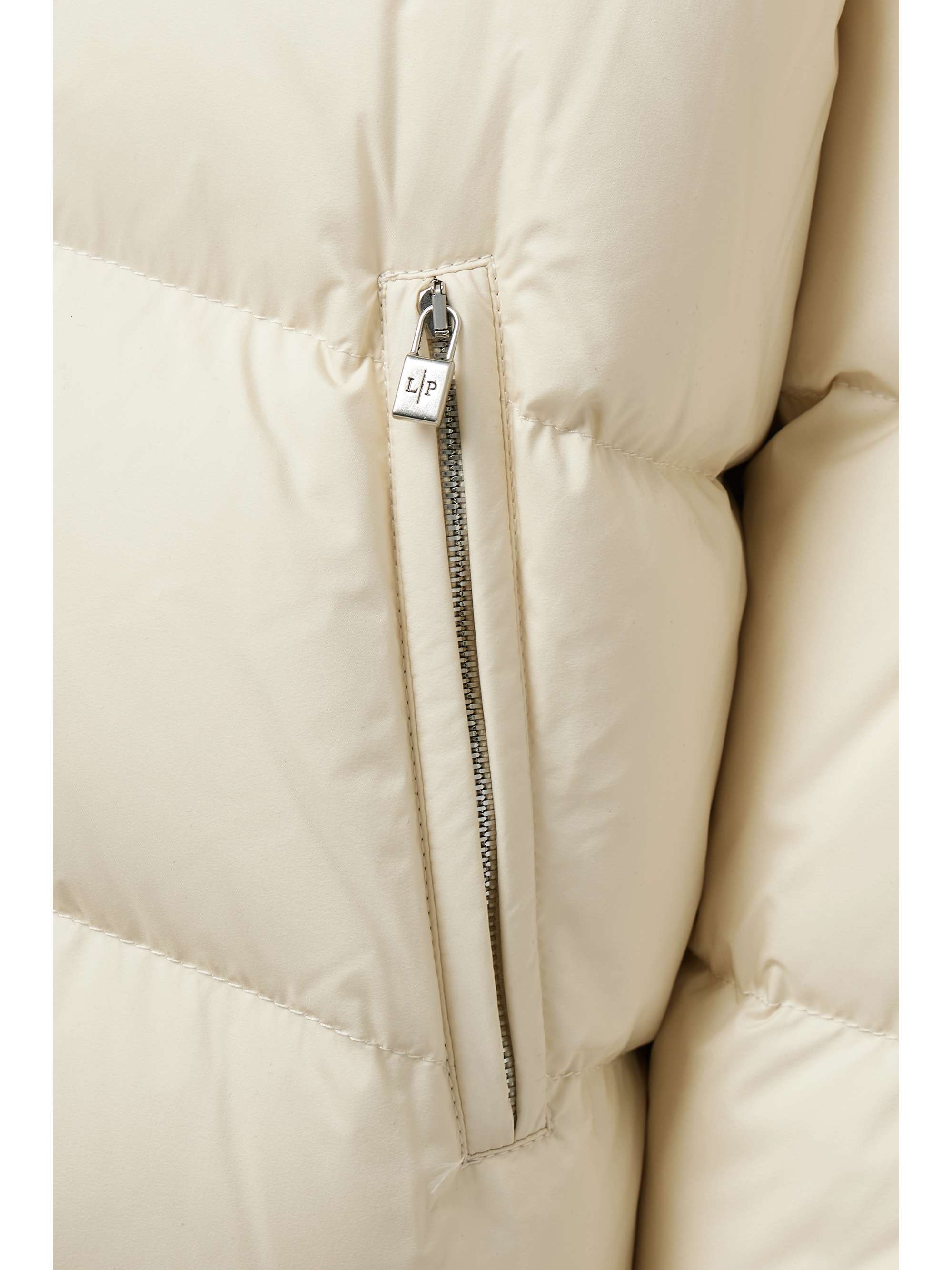 Mitty reversible two-tone quilted shell down jacket view