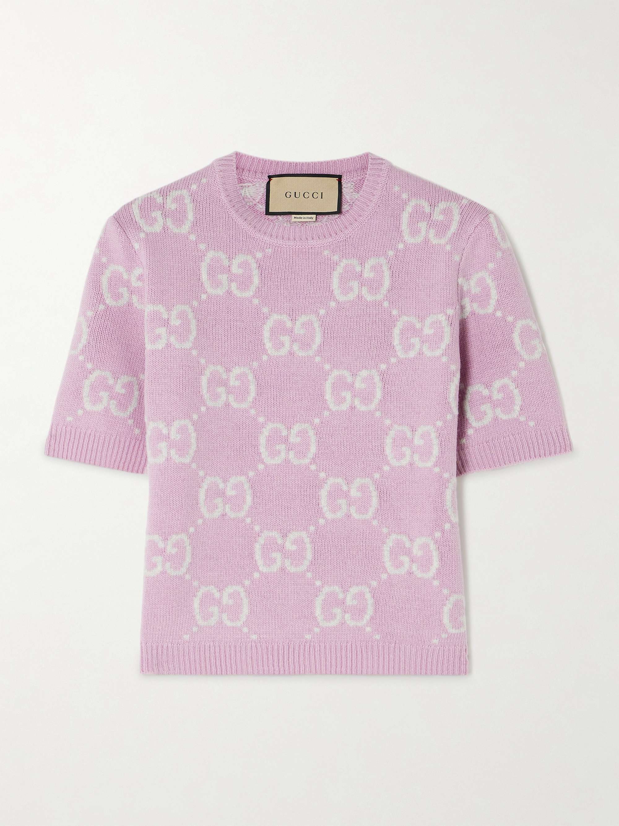 Wool-jacquard sweater view