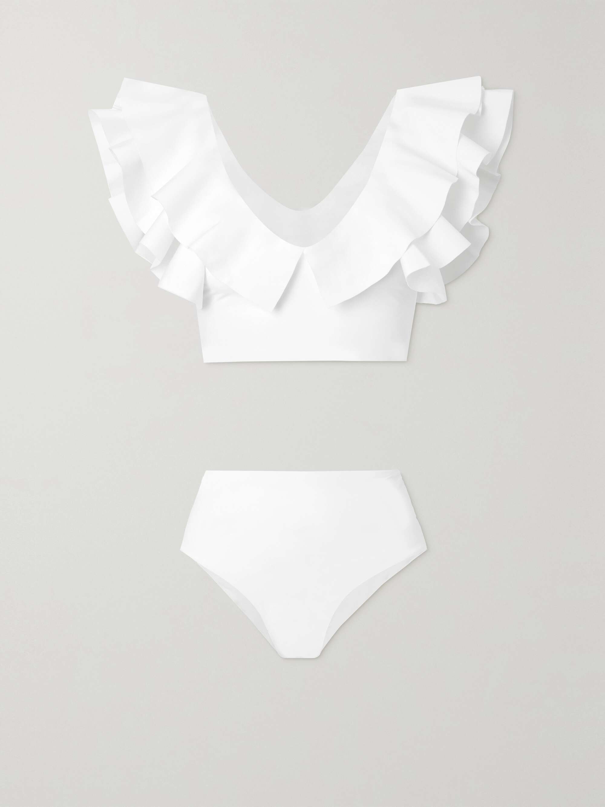 + NET SUSTAIN Mila ruffled bikini view