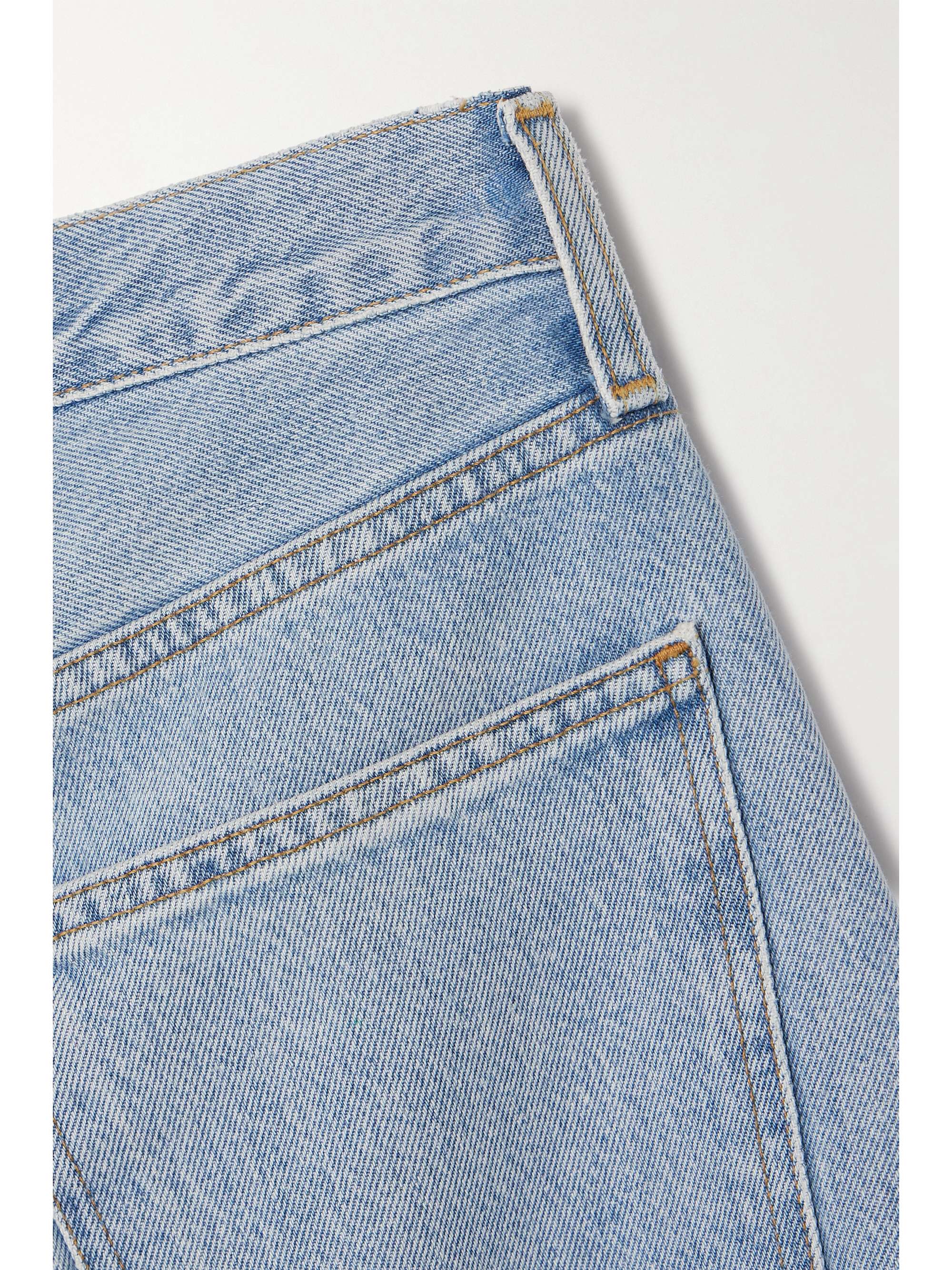 Luna high-rise tapered organic jeans view