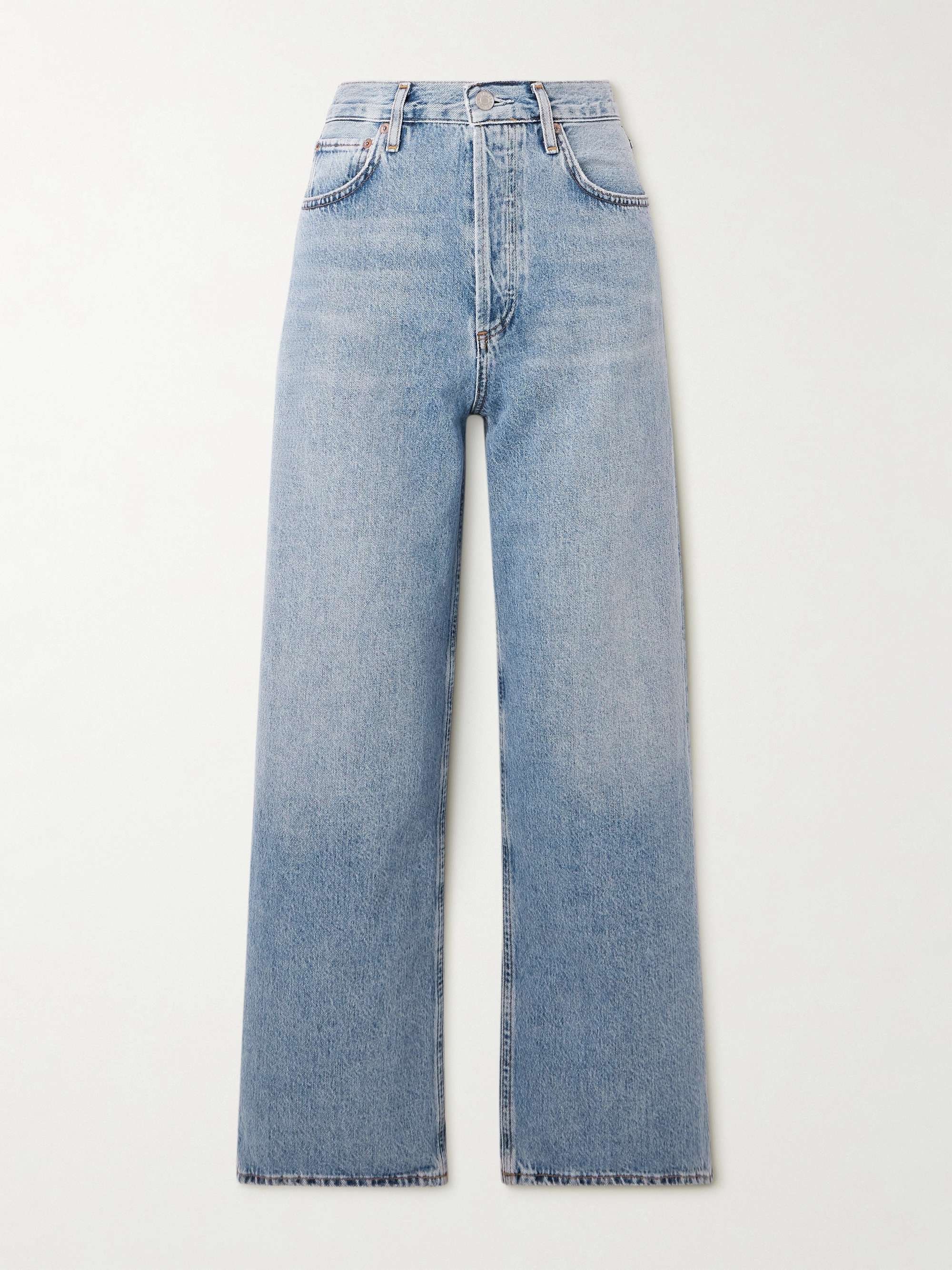 Ren high-rise wide-leg jeans view