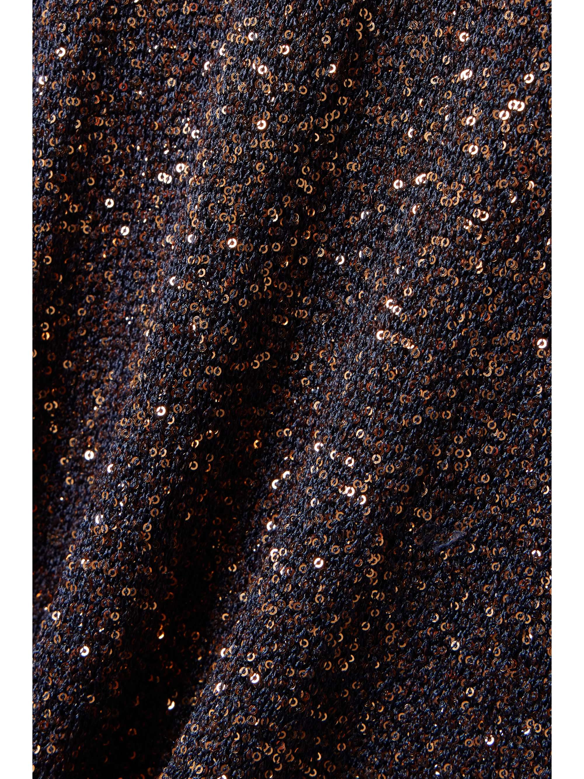 Sequined stretch-knit maxi skirt view