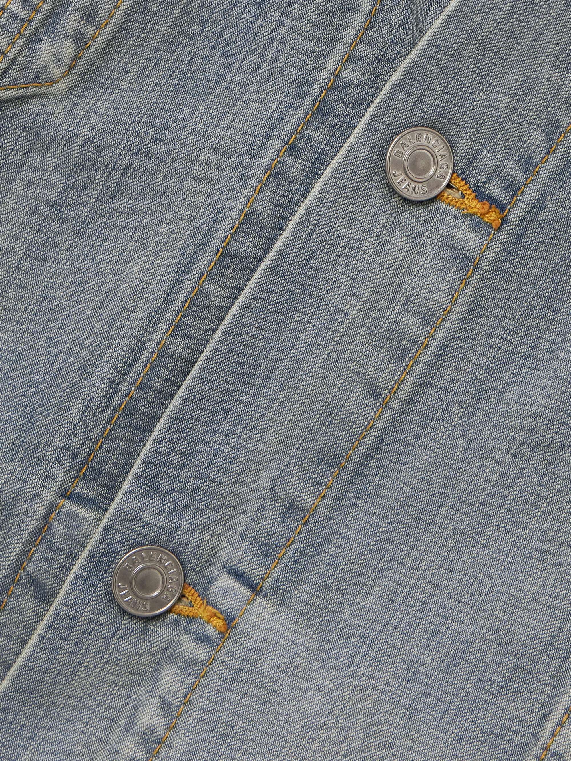 Oversized denim jacket view