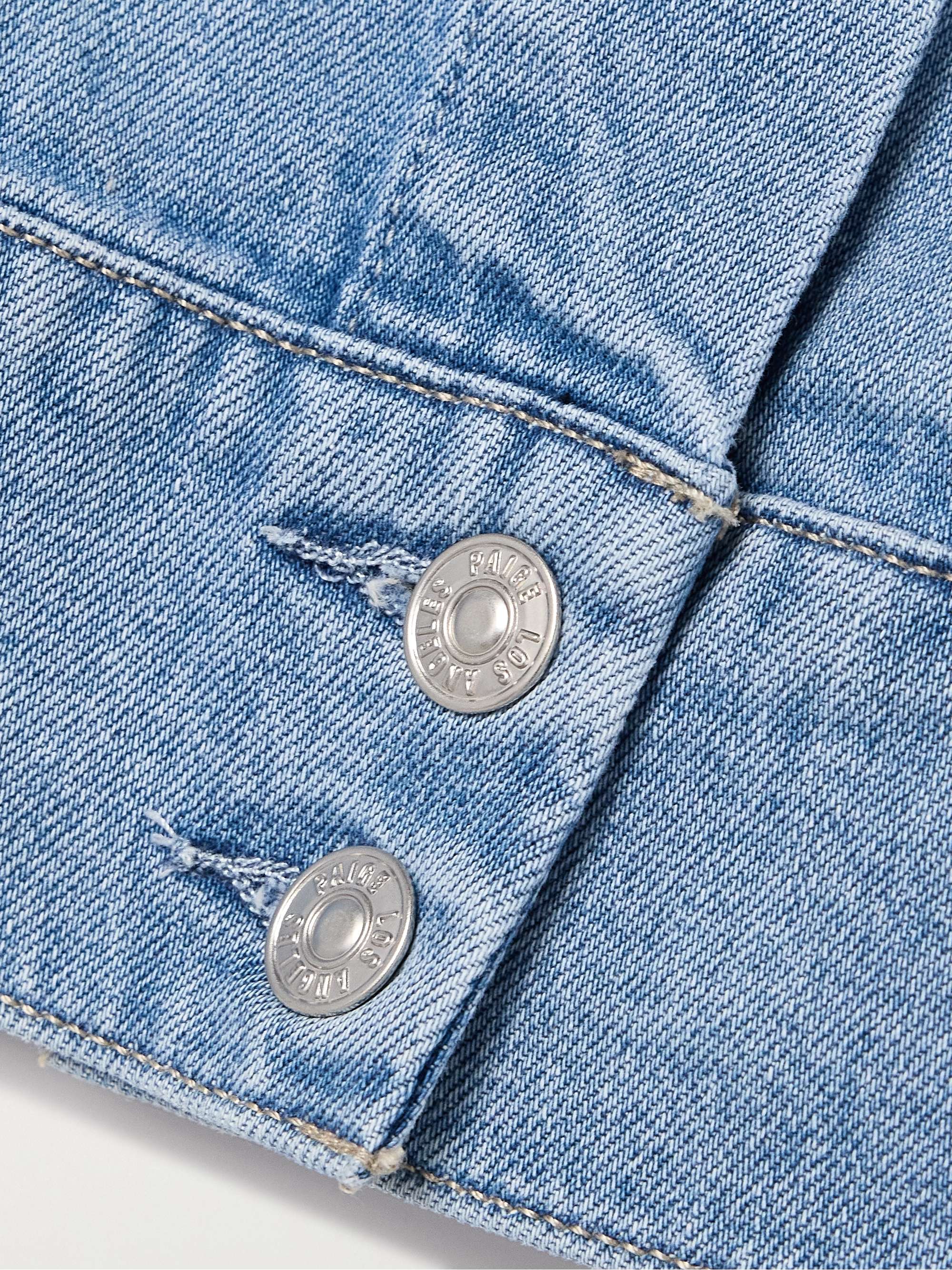 Kendra cropped denim jacket view